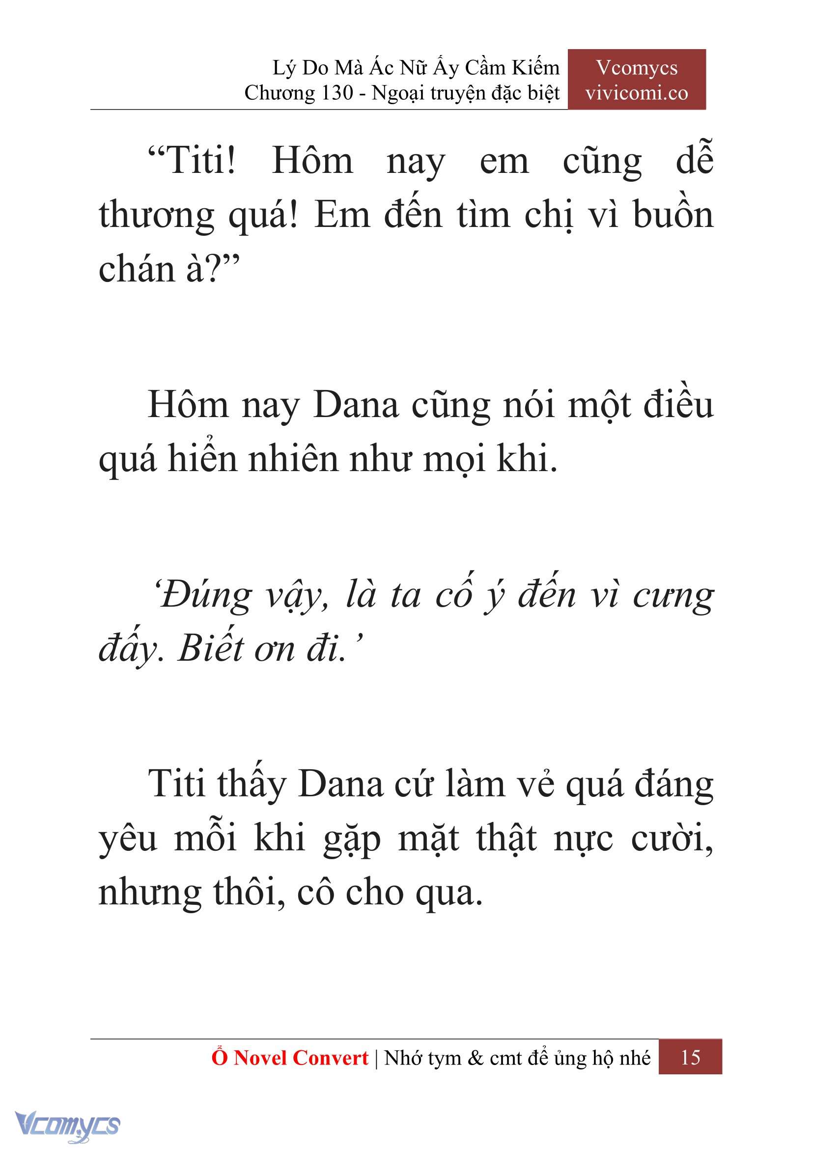 [Novel] Lý Do Mà Ác Nữ Ấy Cầm Kiếm Chap 130 - Trang 2