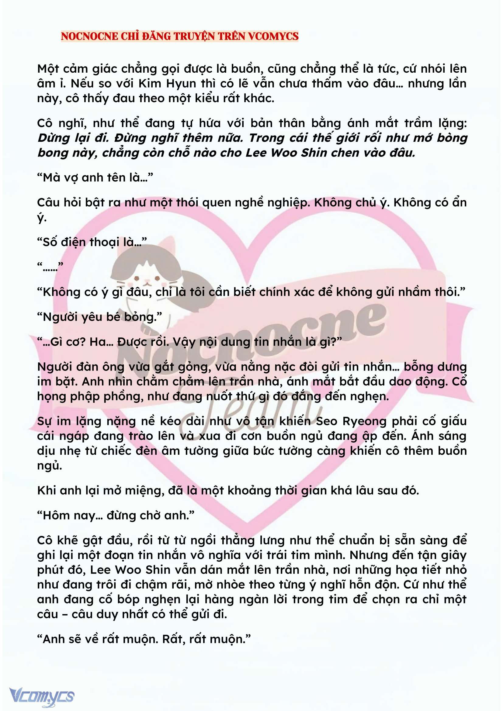 [NOVEL] KẾT HÔN VỚI KẺ TÂM THẦN Chap 124 - Trang 2