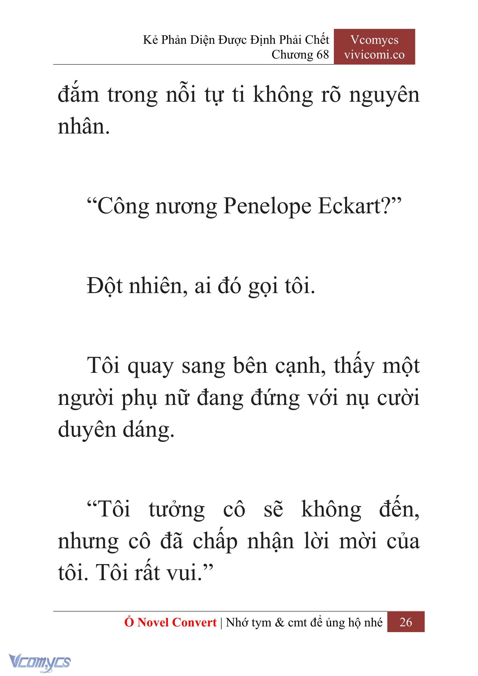 [Novel] Kẻ Phản Diện Được Định Phải Chết Chap 68 - Trang 2