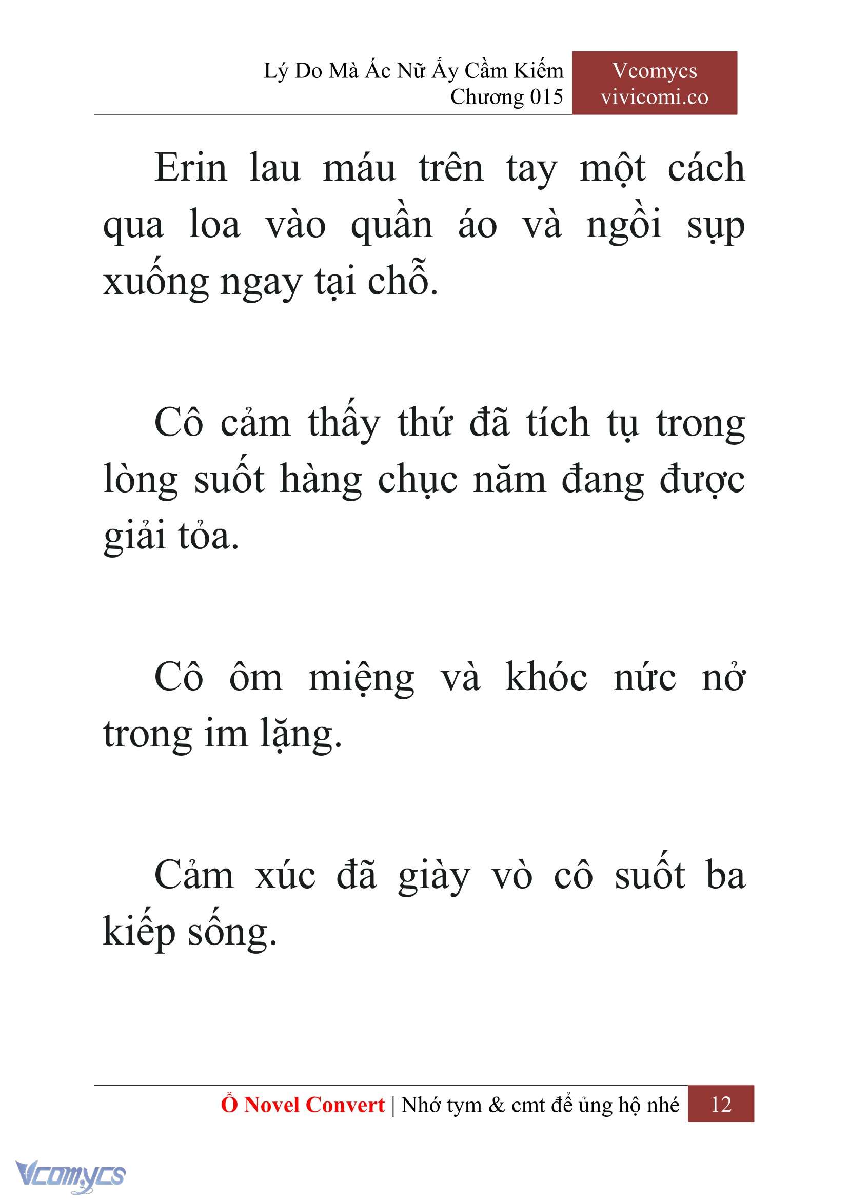 [Novel] Lý Do Mà Ác Nữ Ấy Cầm Kiếm Chap 15 - Trang 2