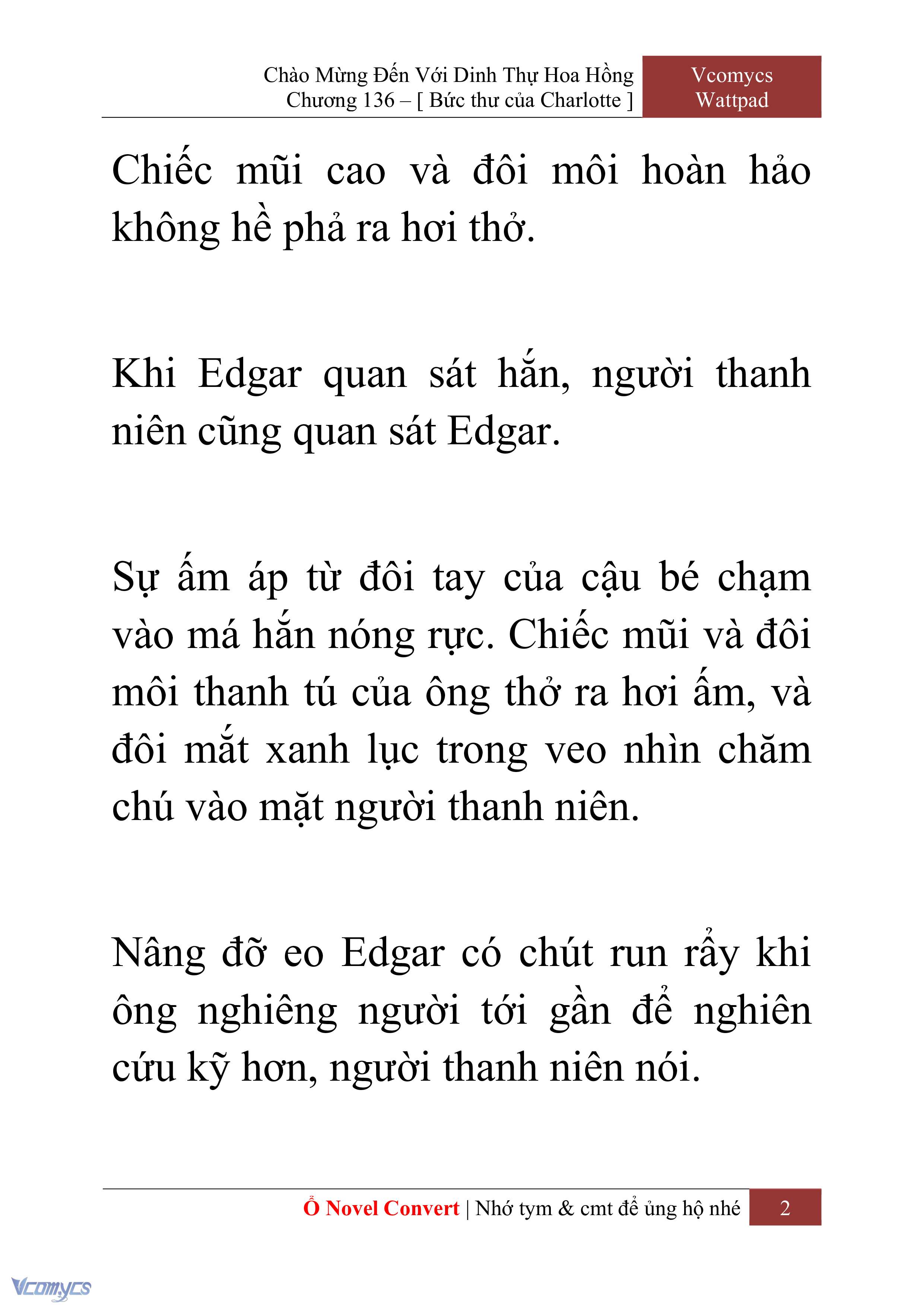 [Novel] Chào Mừng Đến Với Dinh Thự Hoa Hồng Chap 136 - Trang 2