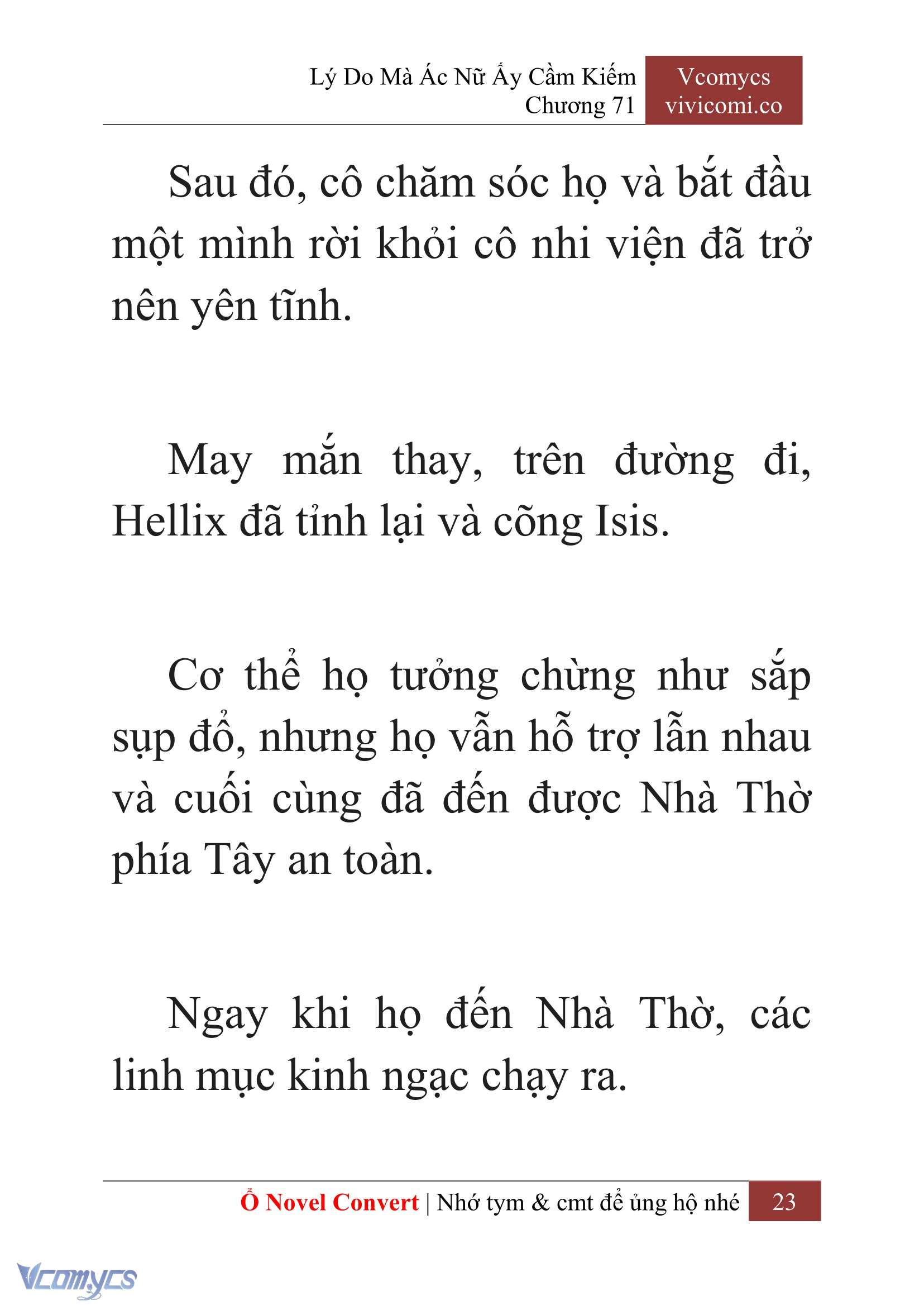 [Novel] Lý Do Mà Ác Nữ Ấy Cầm Kiếm Chap 71 - Trang 2