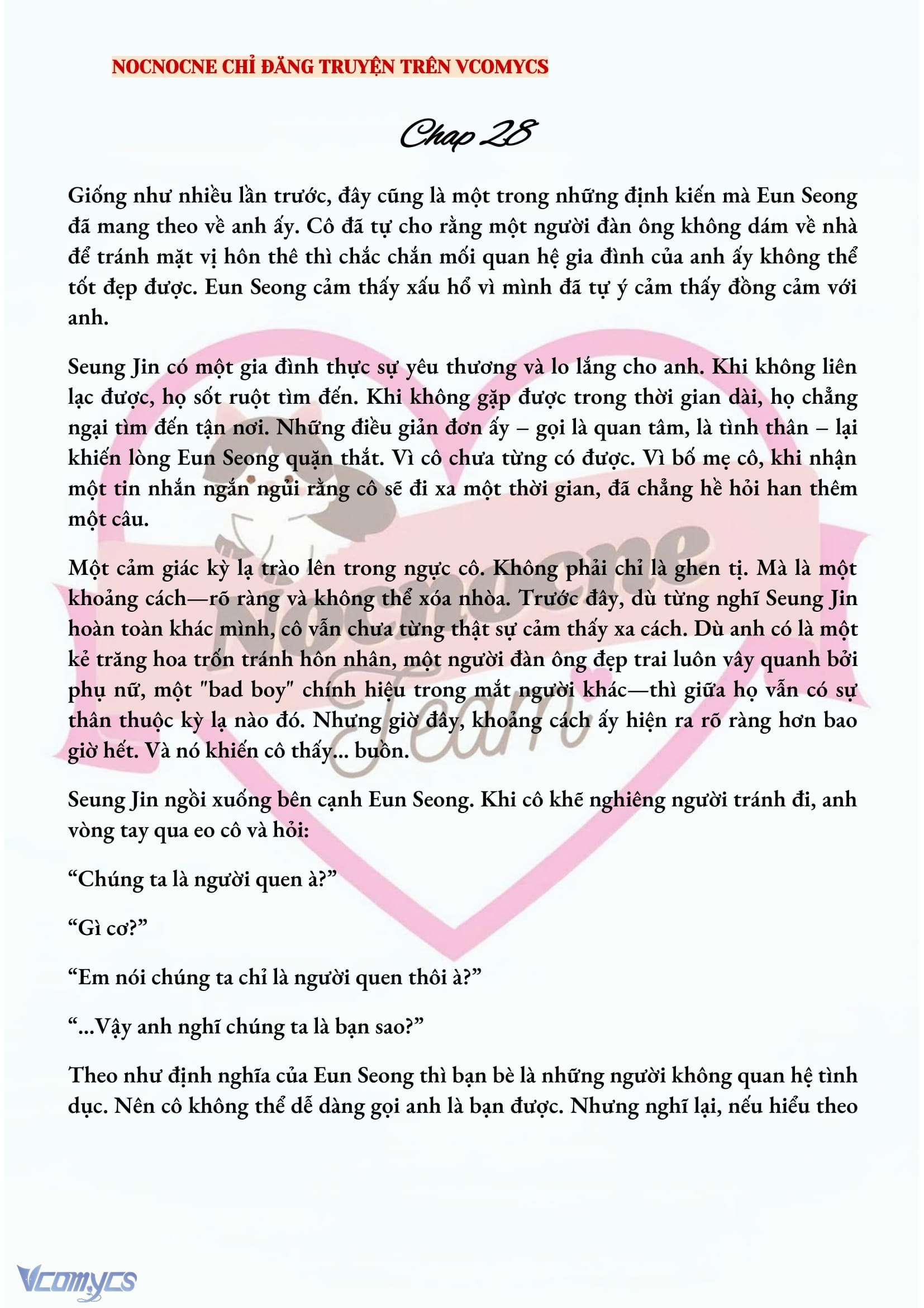 [NOVEL] CHÚNG TA KẾT THÚC VÀO MÙA THU Chap 28 - Trang 2