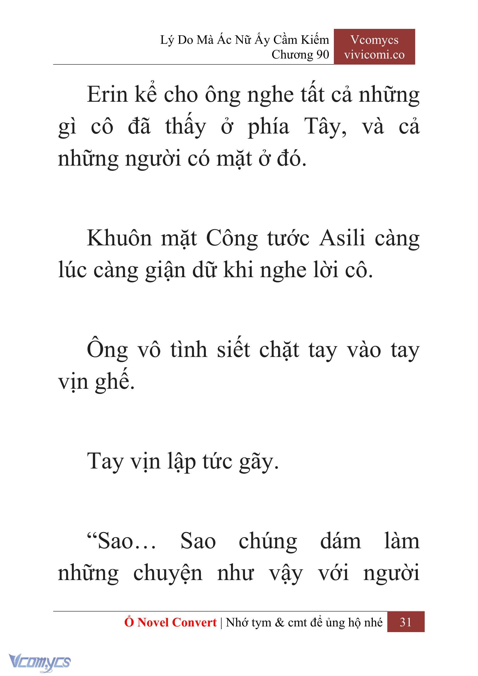 [Novel] Lý Do Mà Ác Nữ Ấy Cầm Kiếm Chap 90 - Trang 2