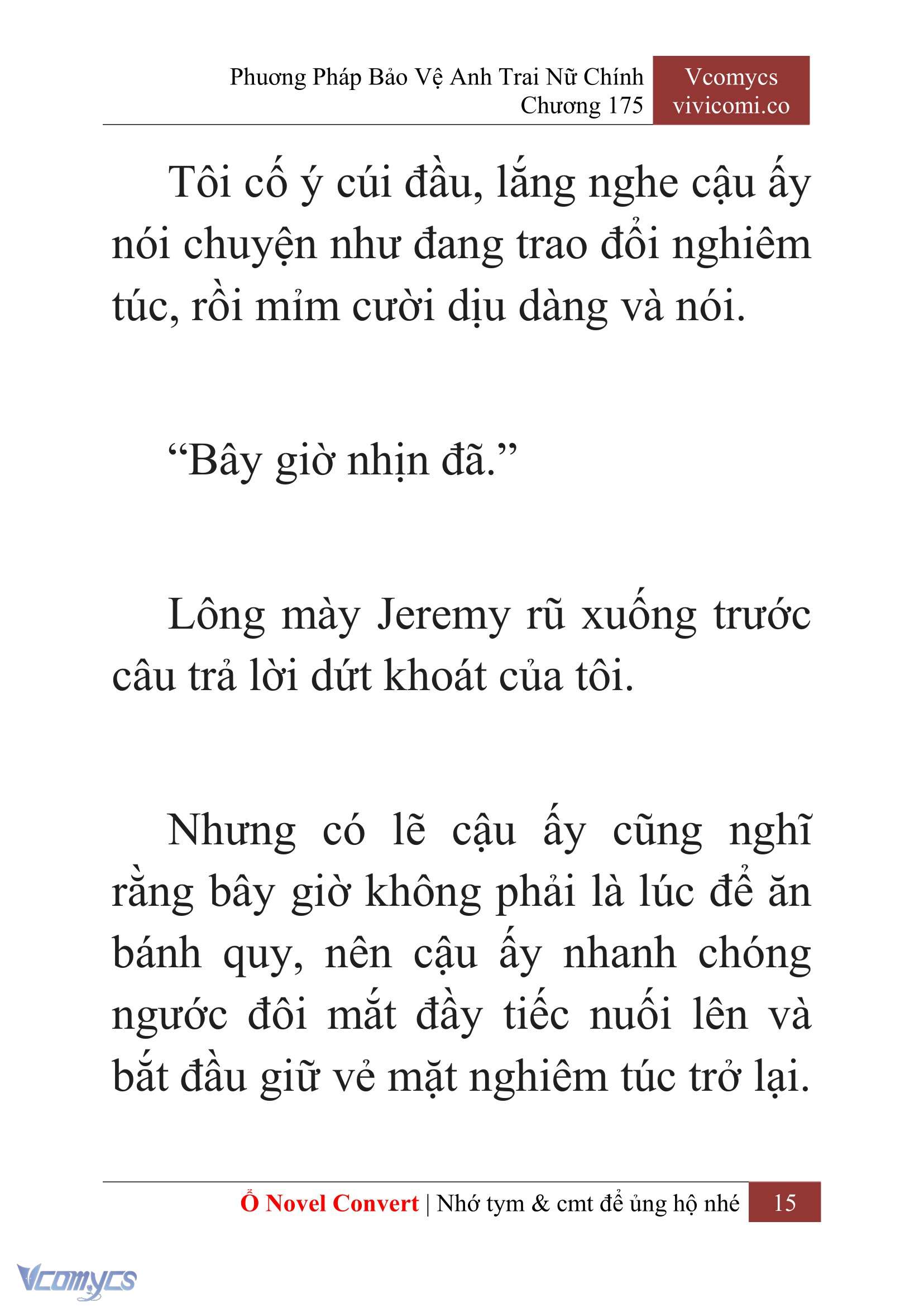 [Novel] Phương Pháp Bảo Vệ Anh Trai Nữ Chính Chap 175 - Trang 2