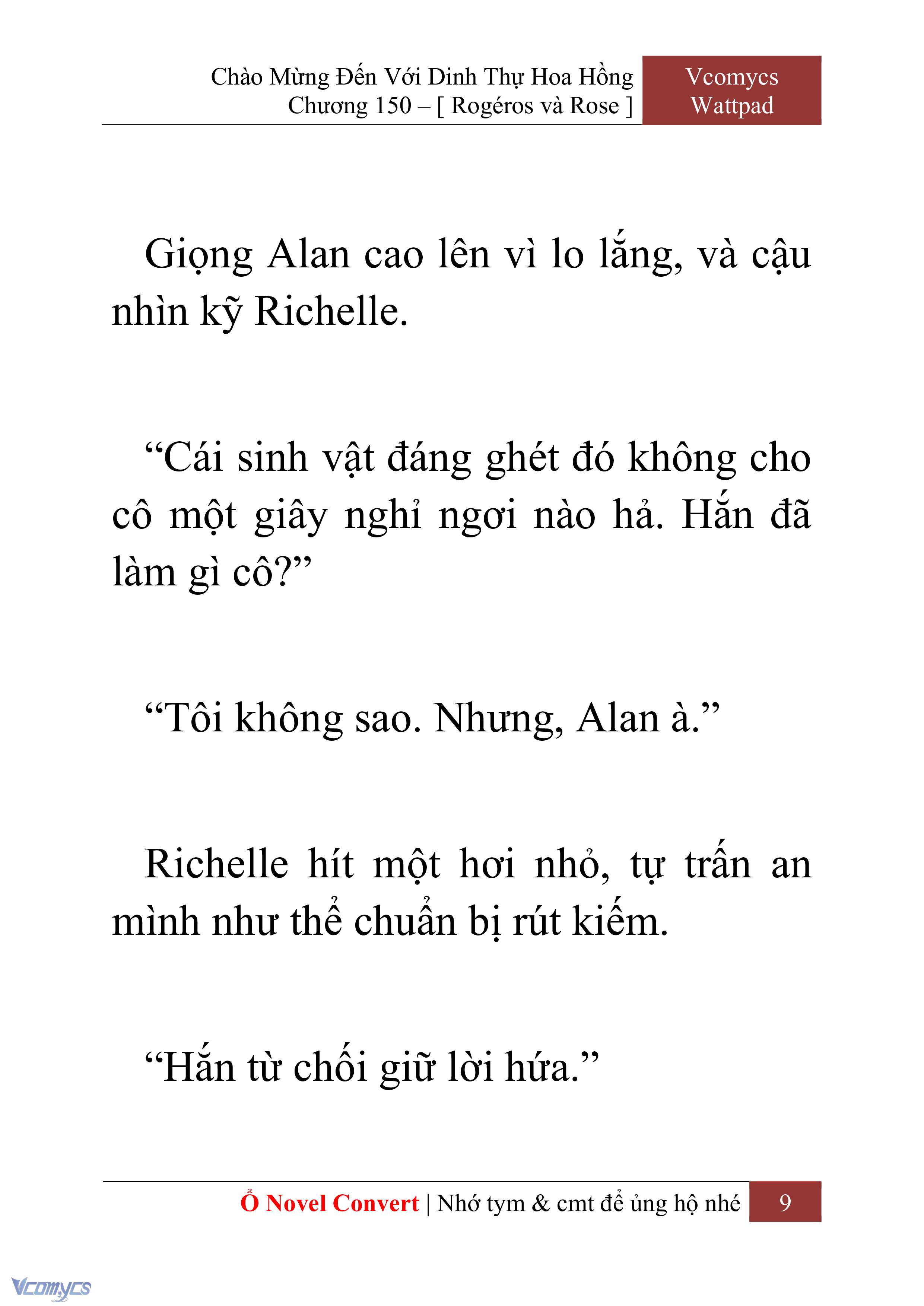 [Novel] Chào Mừng Đến Với Dinh Thự Hoa Hồng Chap 150 - Trang 2