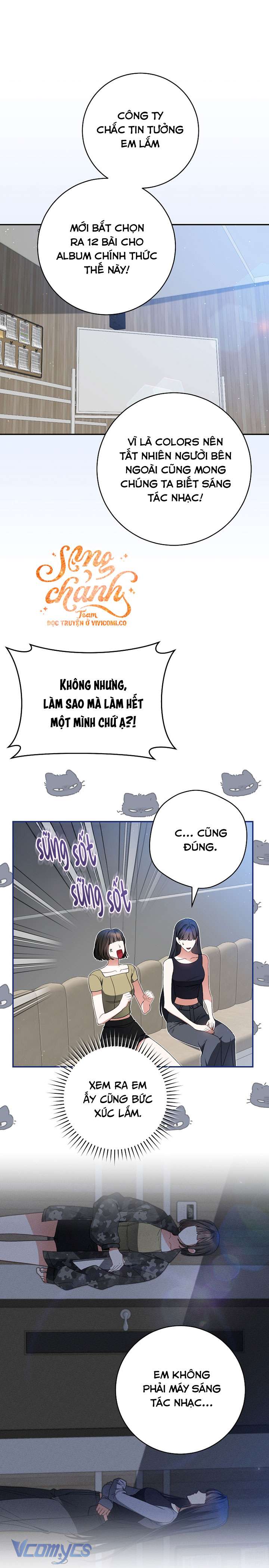 Trở Thành Leader Của Nhóm Nhạc Nữ Đang Trên Bờ Vực Sụp Đổ Chap 13 - Next Chap 14