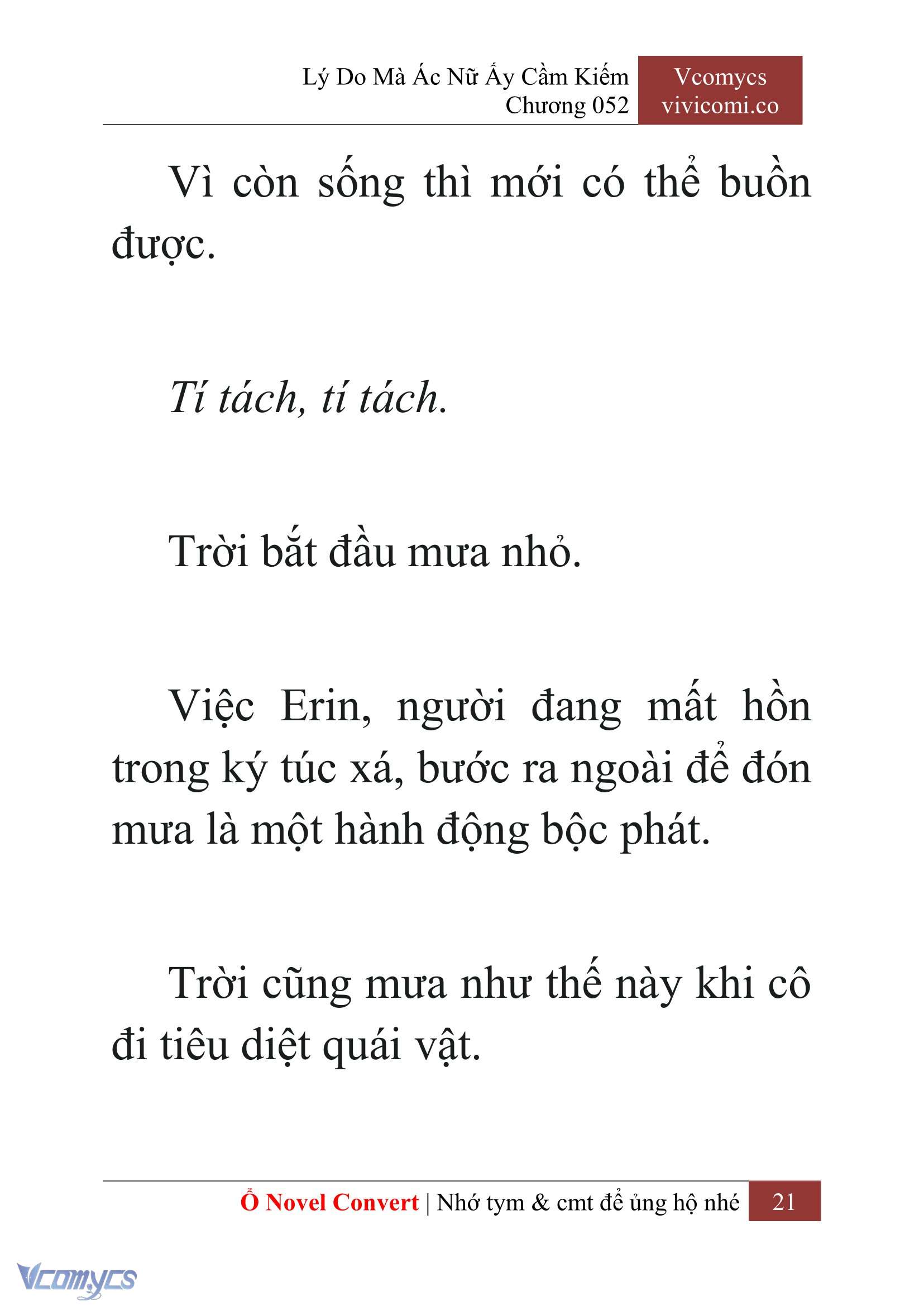 [Novel] Lý Do Mà Ác Nữ Ấy Cầm Kiếm Chap 52 - Trang 2