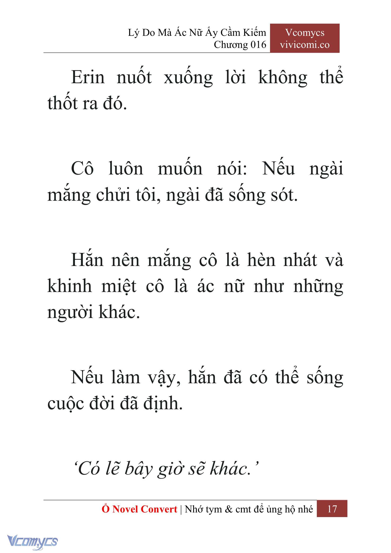 [Novel] Lý Do Mà Ác Nữ Ấy Cầm Kiếm Chap 16 - Trang 2