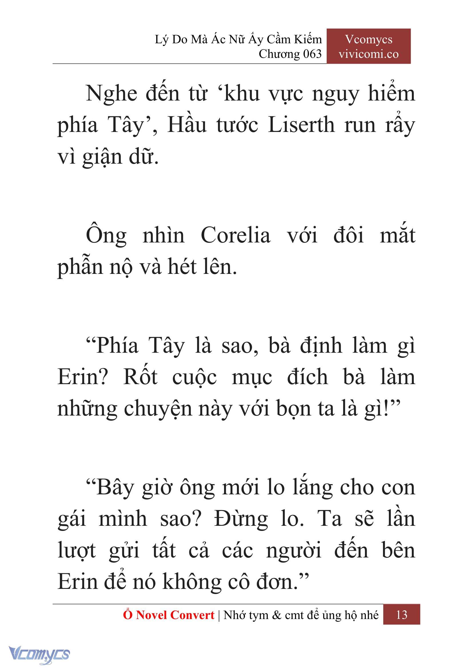 [Novel] Lý Do Mà Ác Nữ Ấy Cầm Kiếm Chap 63 - Trang 2
