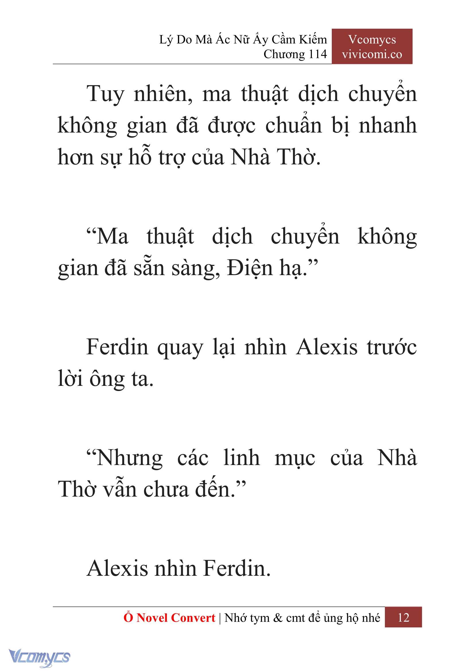 [Novel] Lý Do Mà Ác Nữ Ấy Cầm Kiếm Chap 114 - Next Chap 115