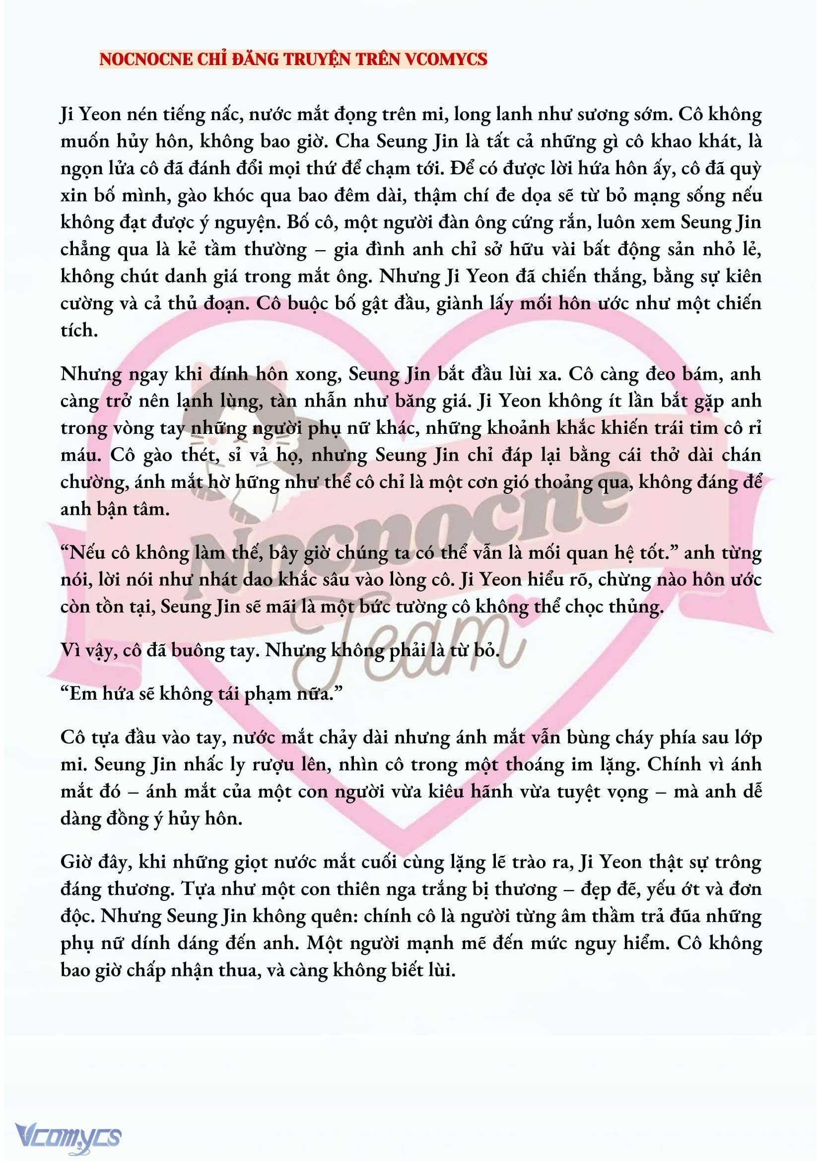 [NOVEL] CHÚNG TA KẾT THÚC VÀO MÙA THU Chap 20 - Next Chap 21