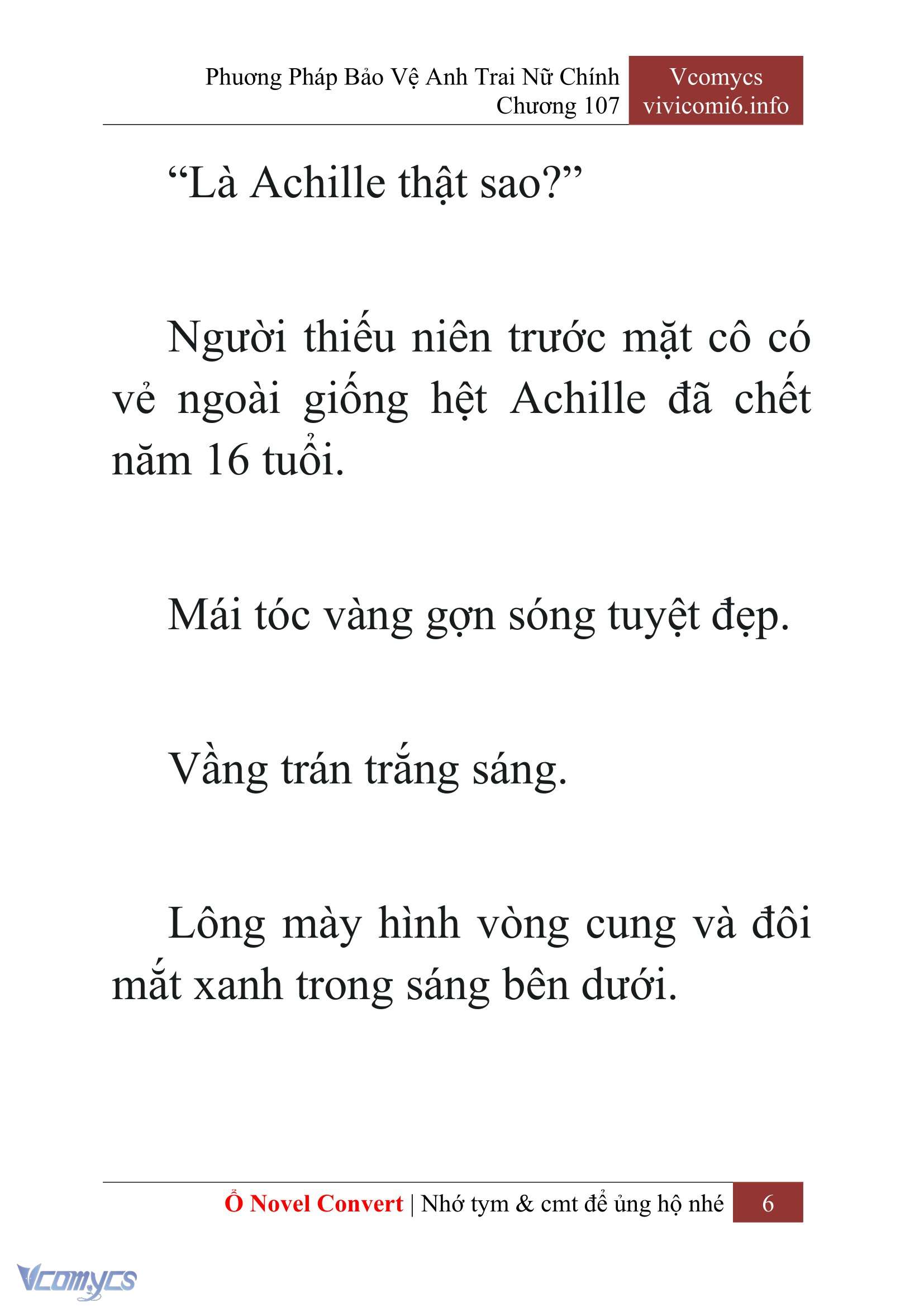 [Novel] Phương Pháp Bảo Vệ Anh Trai Nữ Chính Chap 107 - Trang 2