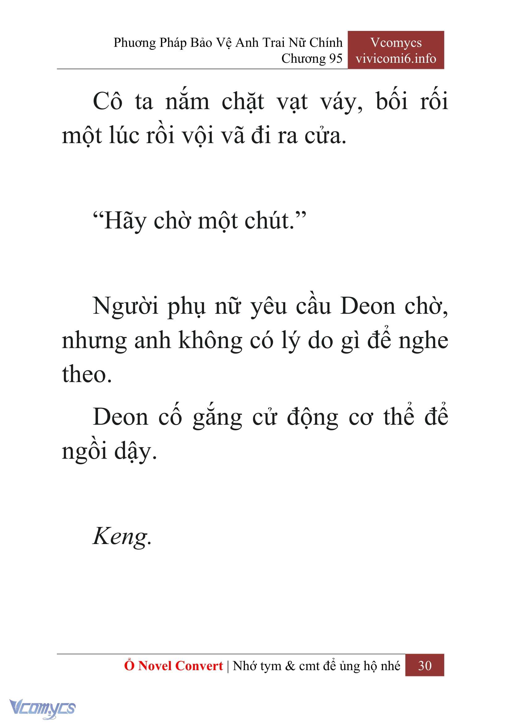 [Novel] Phương Pháp Bảo Vệ Anh Trai Nữ Chính Chap 95 - Trang 2
