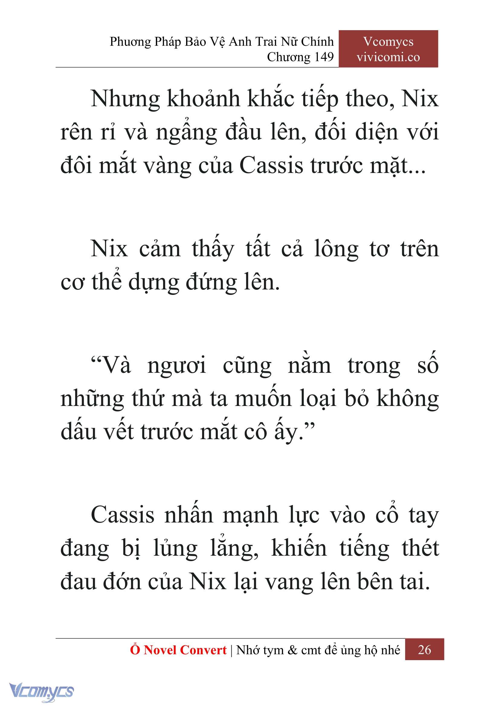 [Novel] Phương Pháp Bảo Vệ Anh Trai Nữ Chính Chap 149 - Next 