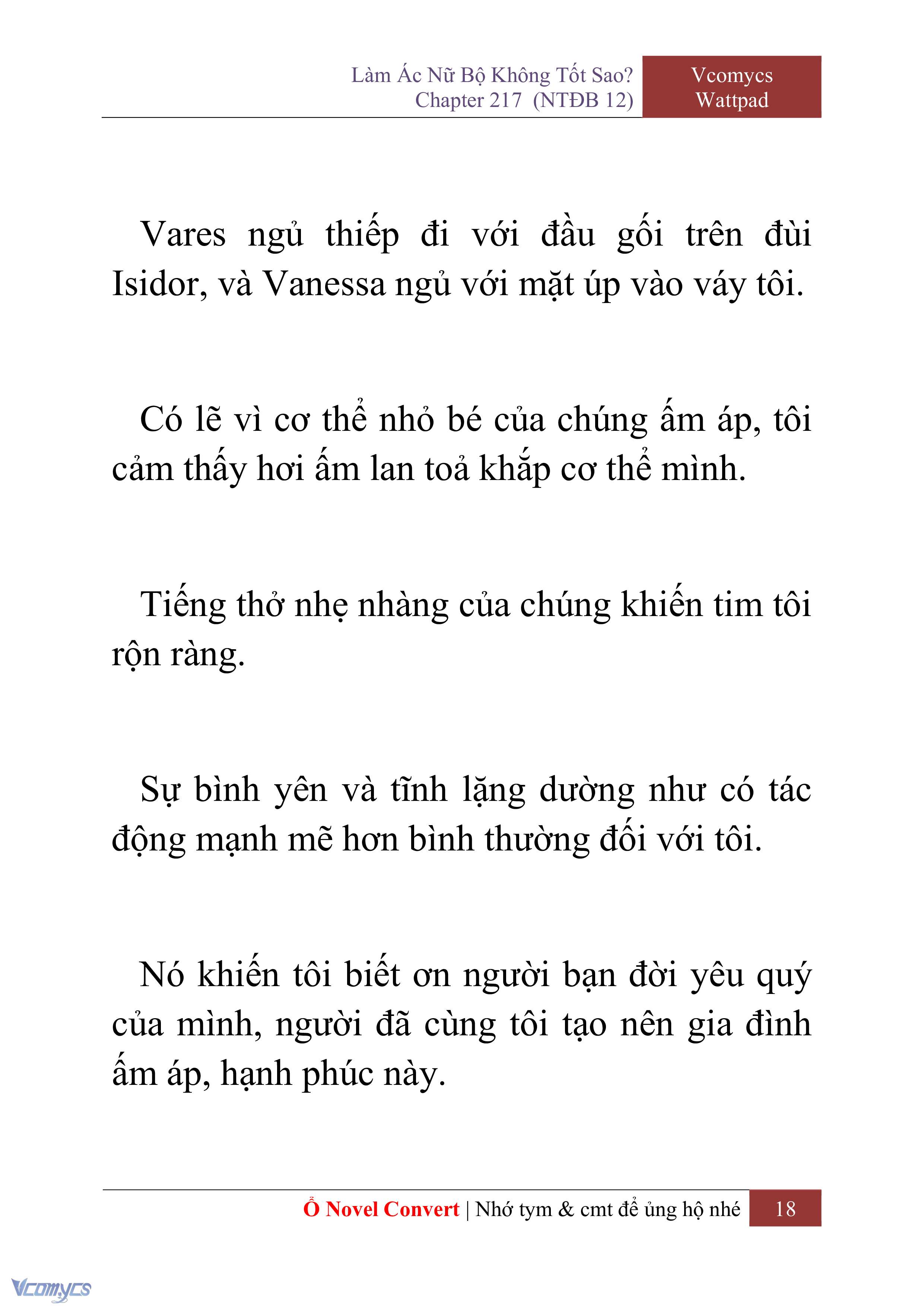 [Novel] Làm Ác Nữ Bộ Không Tốt Sao? Chap 217 - Trang 2