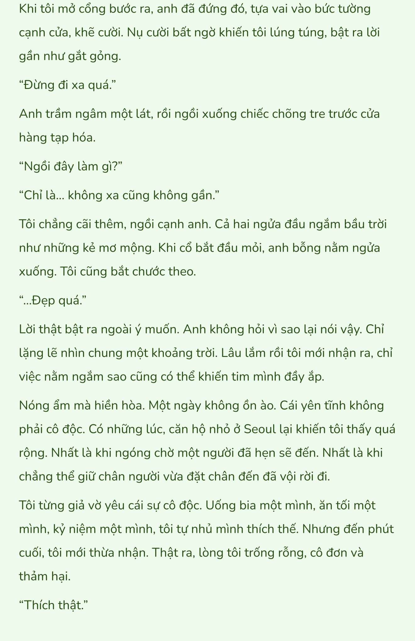 [Novel] Khúc Hát Giữa Mùa Hè Chap 3 - Trang 2