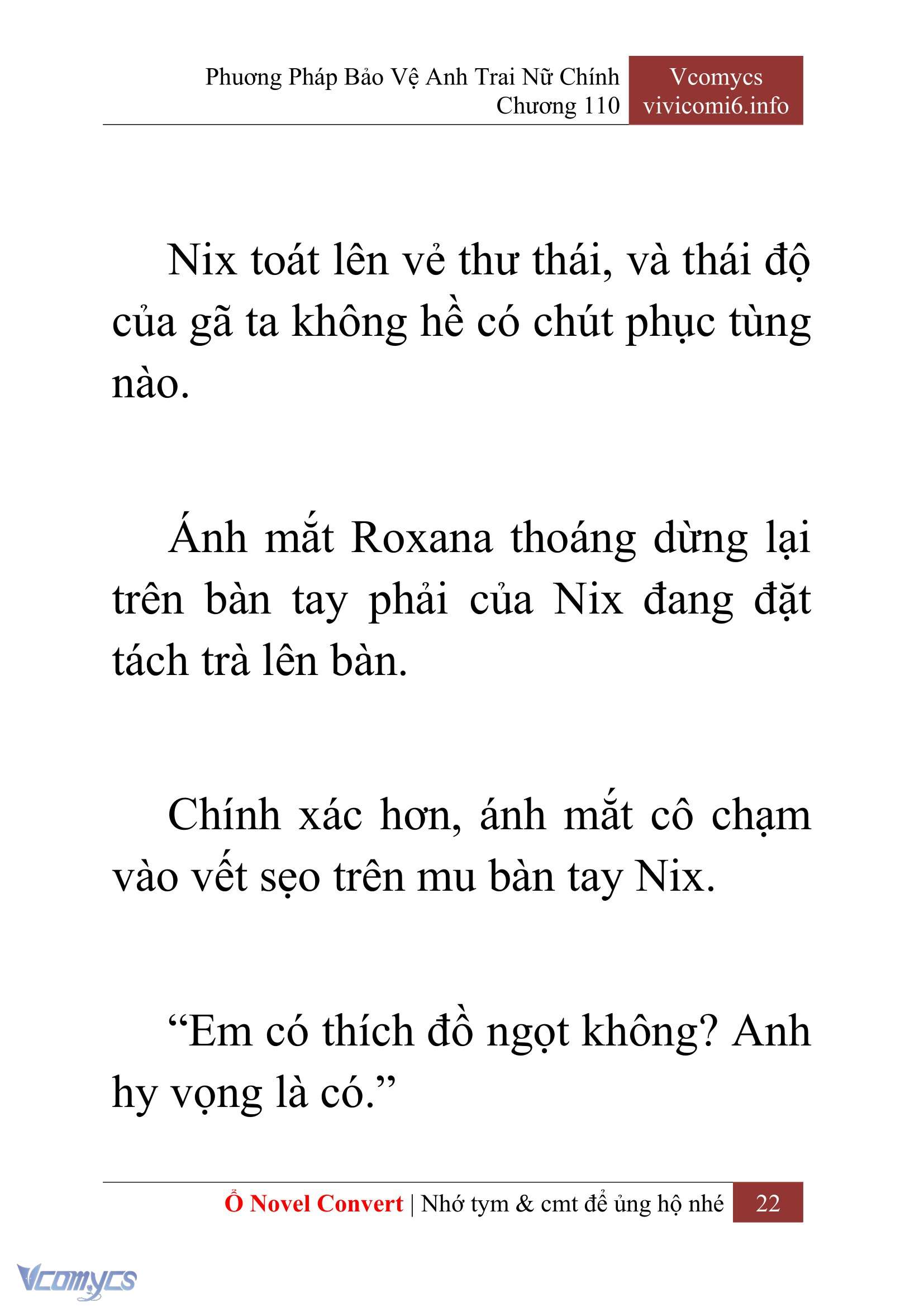 [Novel] Phương Pháp Bảo Vệ Anh Trai Nữ Chính Chap 110 - Trang 2