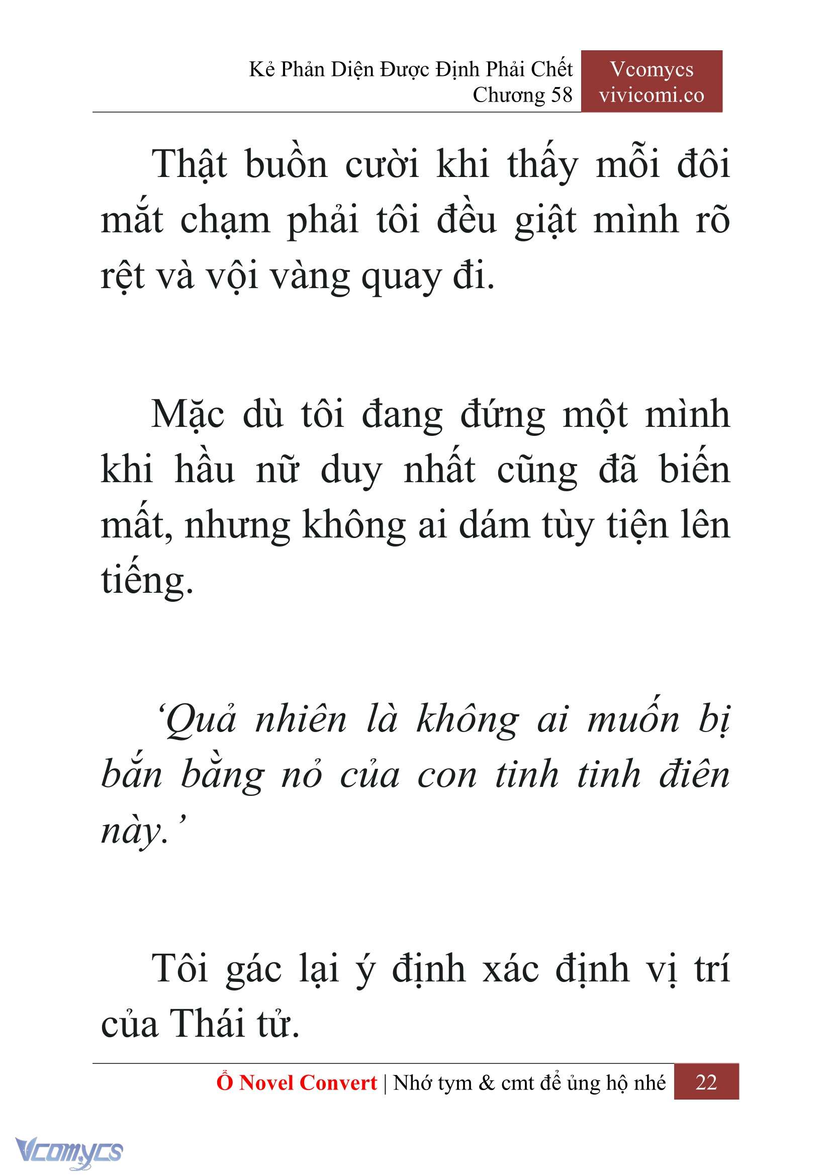 [Novel] Kẻ Phản Diện Được Định Phải Chết Chap 58 - Next Chap 59
