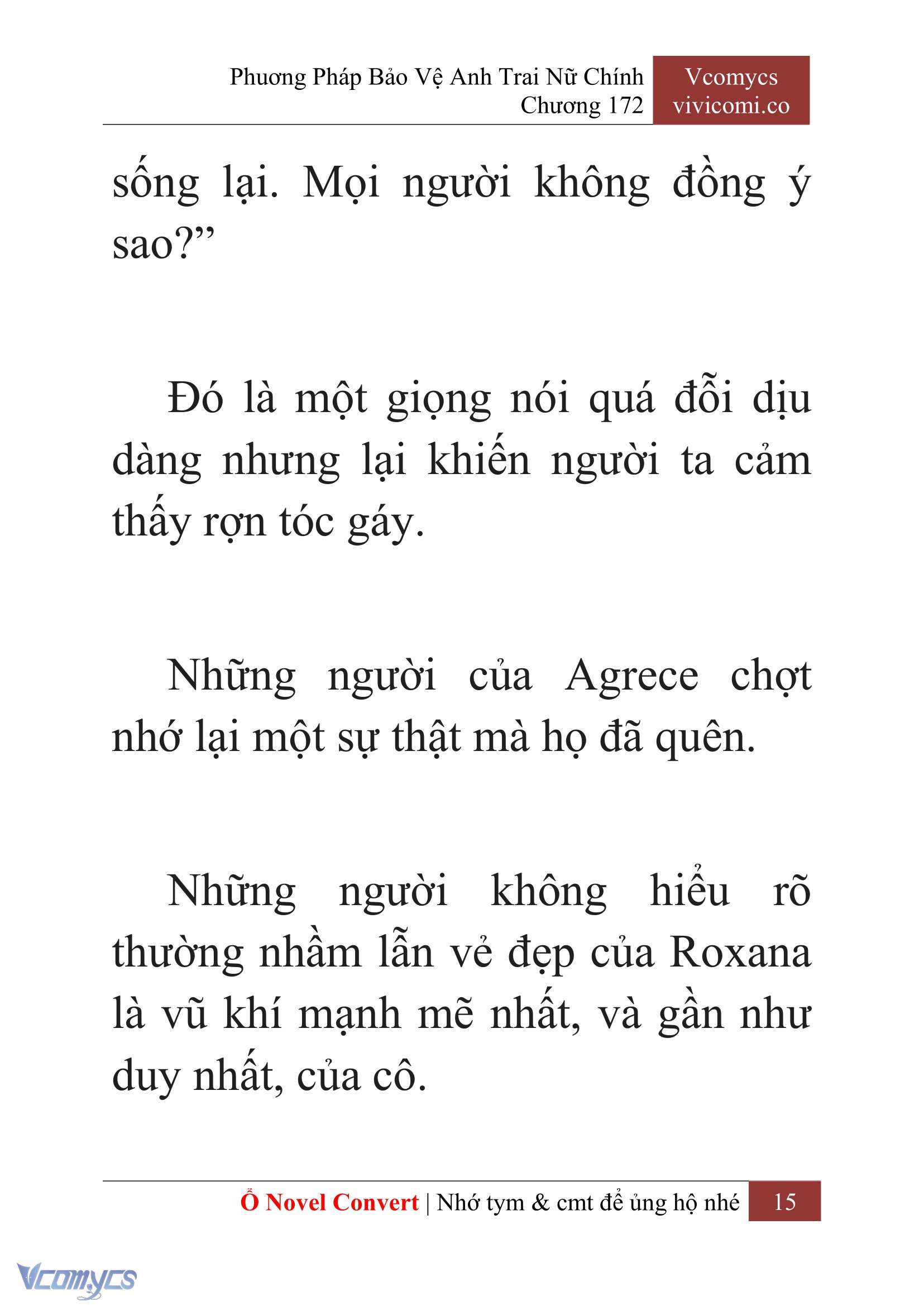 [Novel] Phương Pháp Bảo Vệ Anh Trai Nữ Chính Chap 172 - Trang 2