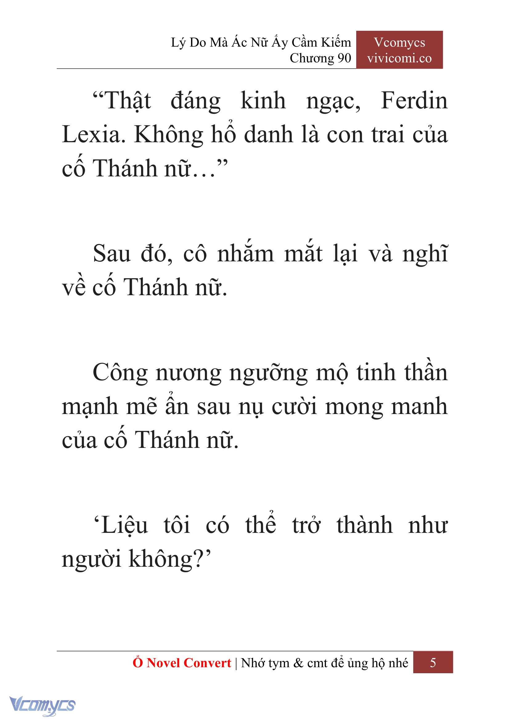 [Novel] Lý Do Mà Ác Nữ Ấy Cầm Kiếm Chap 90 - Trang 2