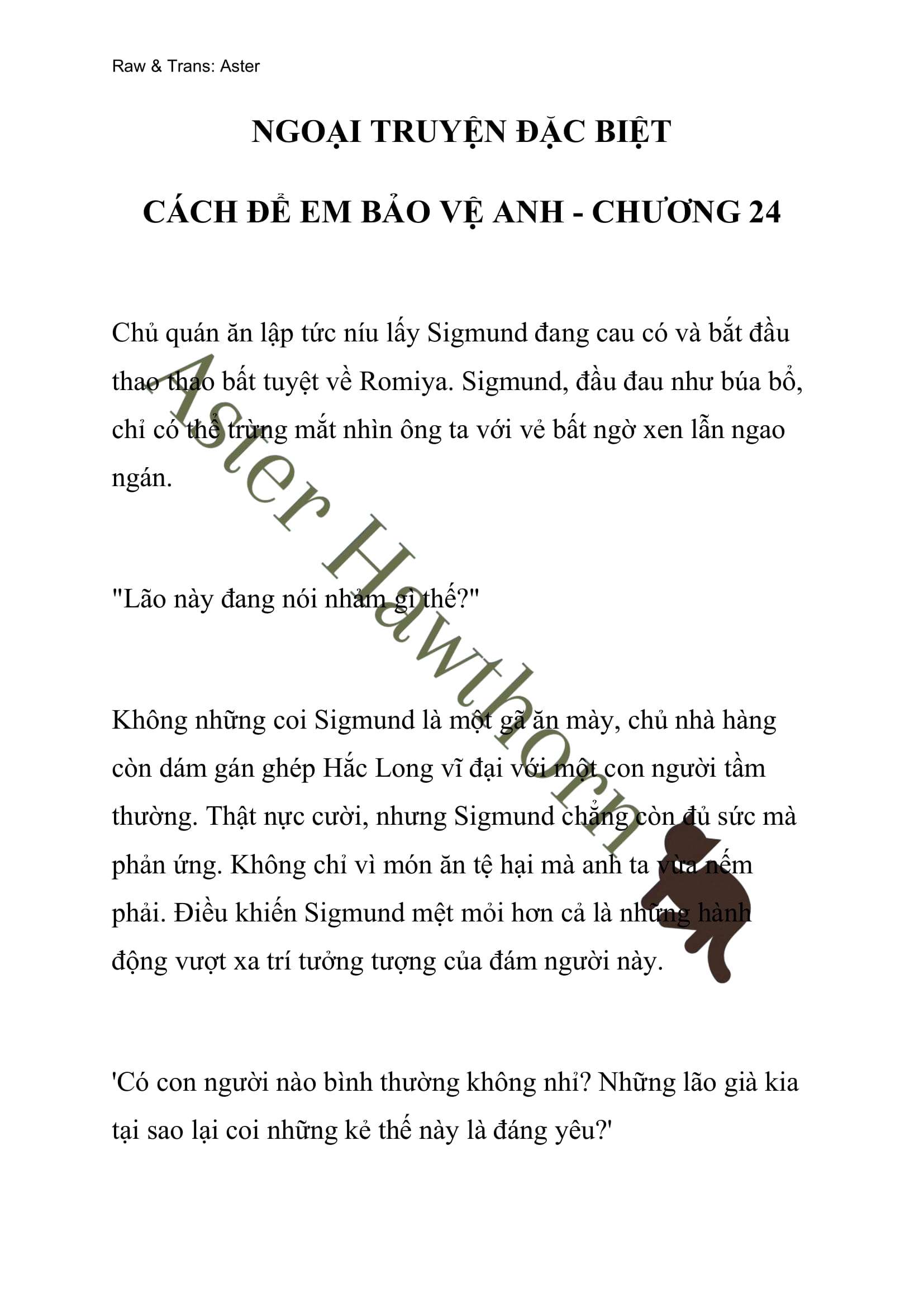 [NOVEL] Ngoại Truyện Cách Để Em Bảo Vệ Anh Chap 78 - Next Chap 79