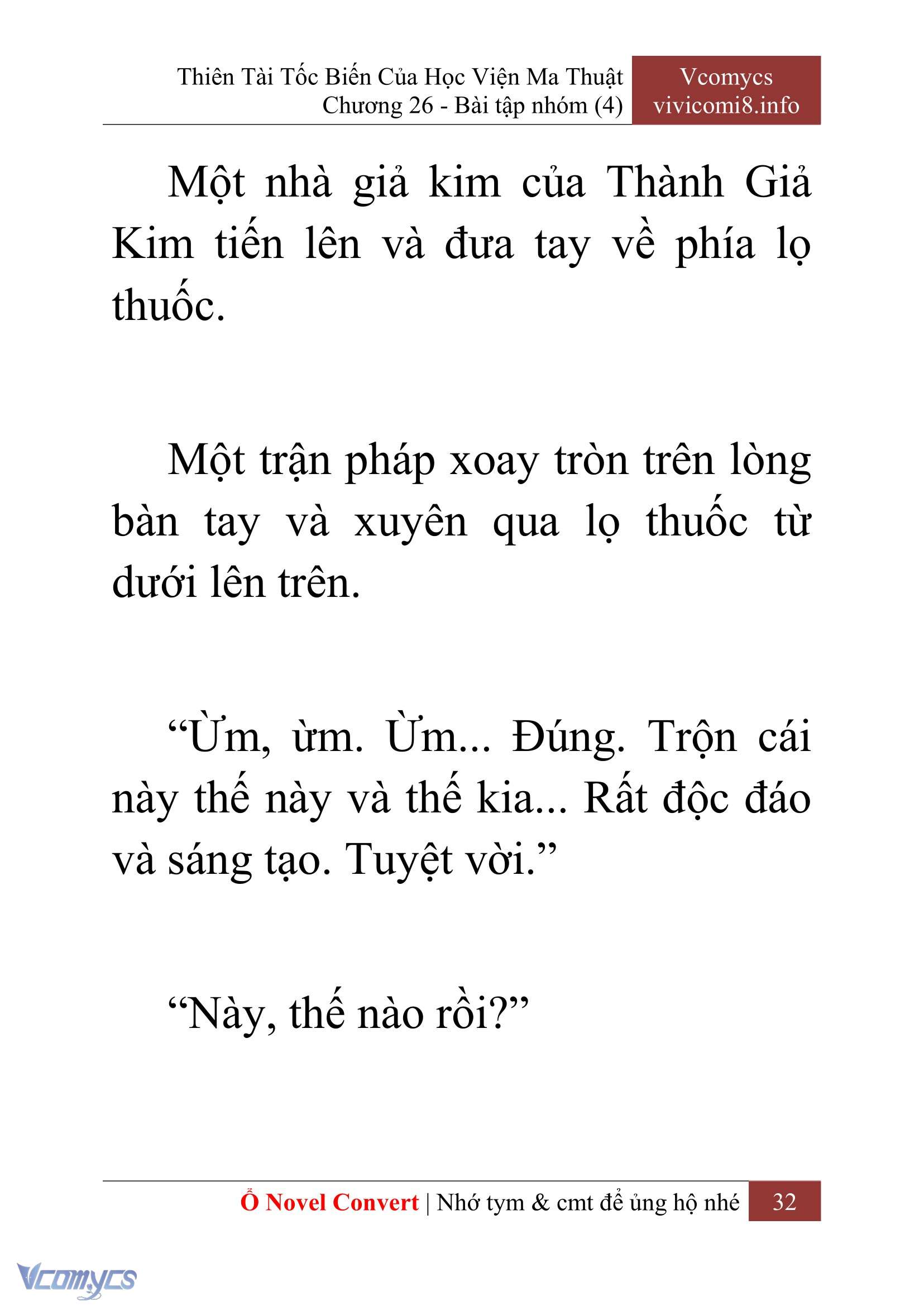 [Novel] Thiên Tài Tốc Biến Của Học Viện Ma Thuật Chap 26 - Trang 2