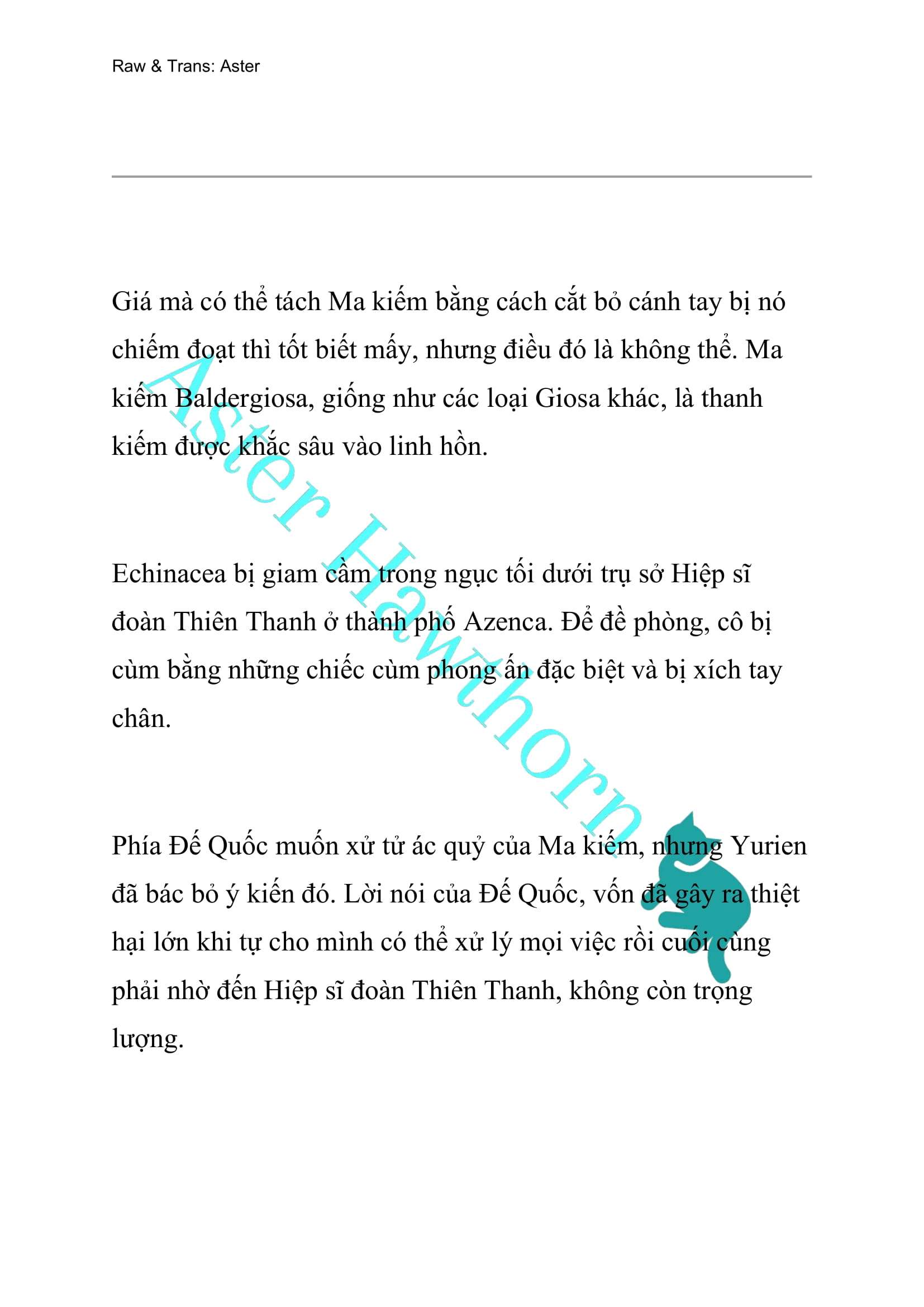 [NOVEL] Đóa Hoa Cầm Kiếm Chap 3 - Trang 2