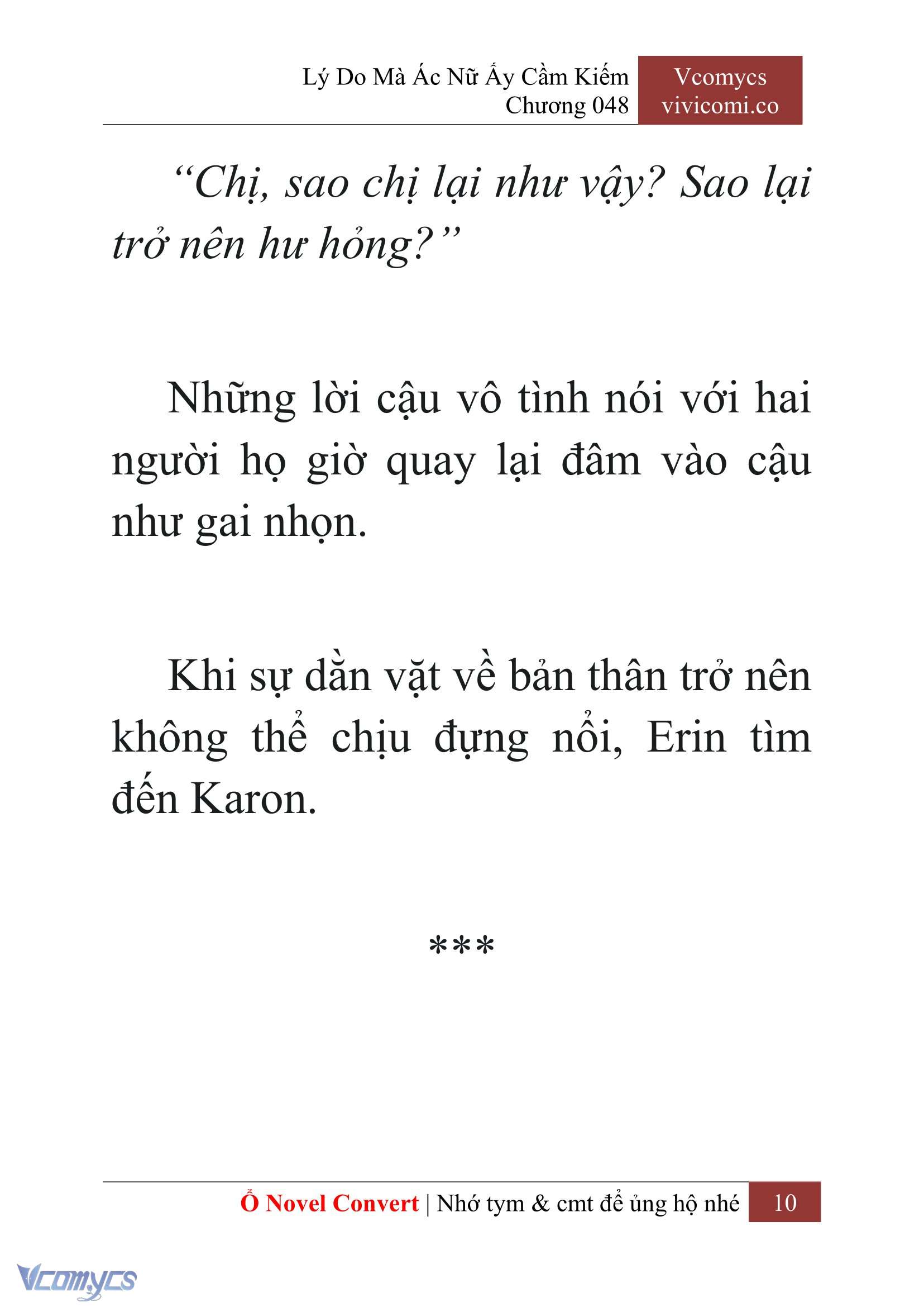 [Novel] Lý Do Mà Ác Nữ Ấy Cầm Kiếm Chap 48 - Next Chap 49