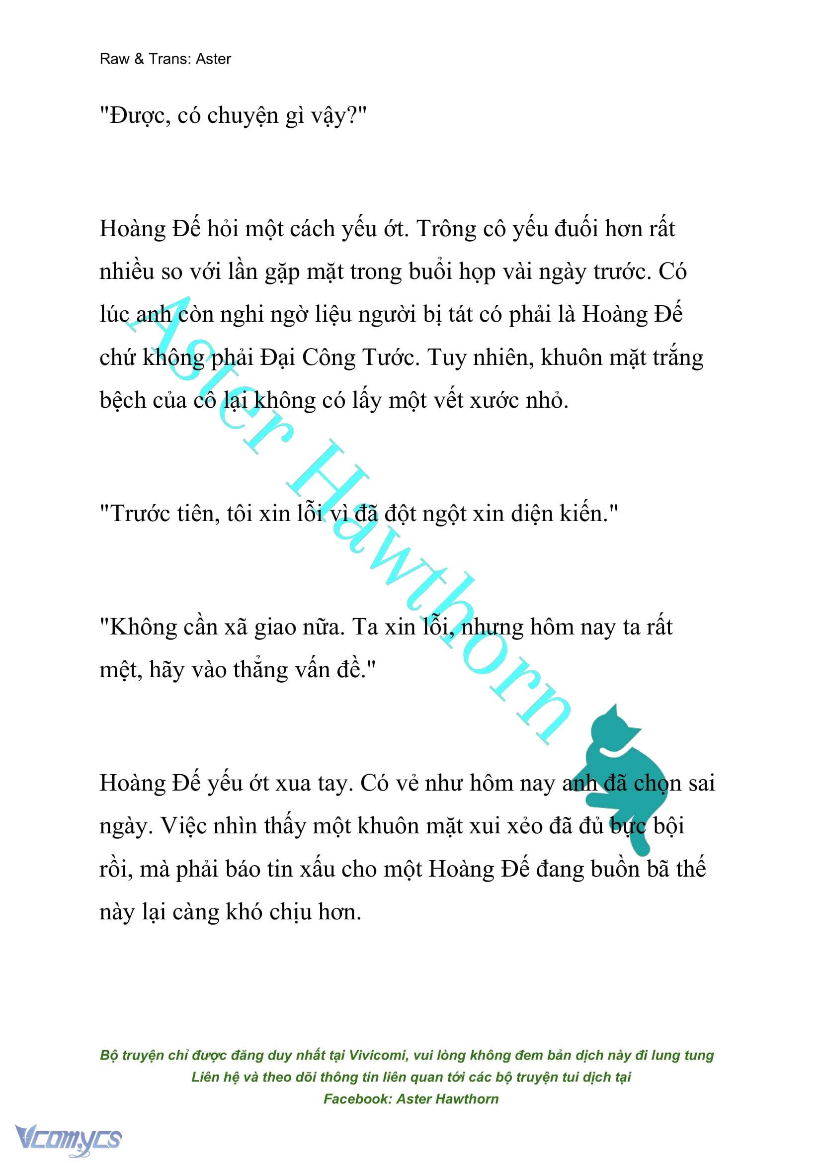 [NOVEL] Đêm Của Bệ Hạ Chap 11 - Trang 2