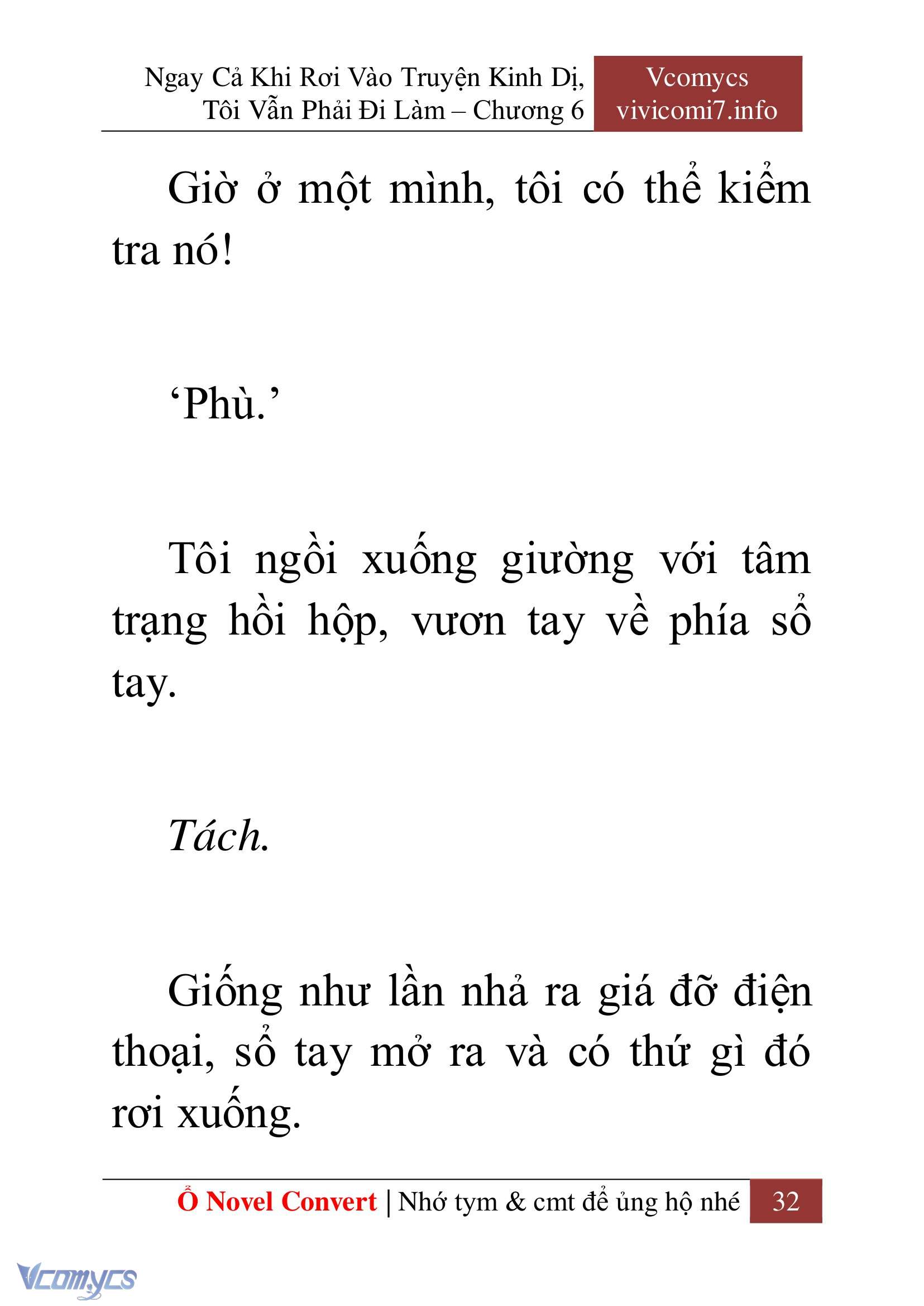 [Novel] Ngay Cả Khi Rơi Vào Truyện Kinh Dị, Tôi Vẫn Phải Đi Làm Chap 6 - Next Chap 7
