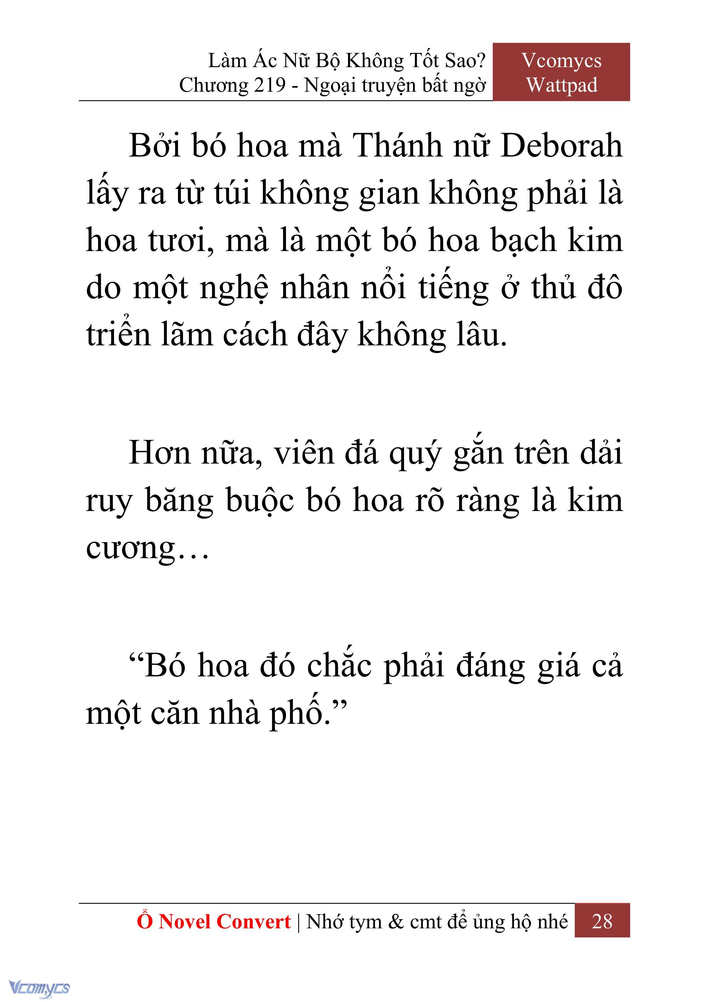 [Novel] Làm Ác Nữ Bộ Không Tốt Sao? Chap 219 - Trang 2