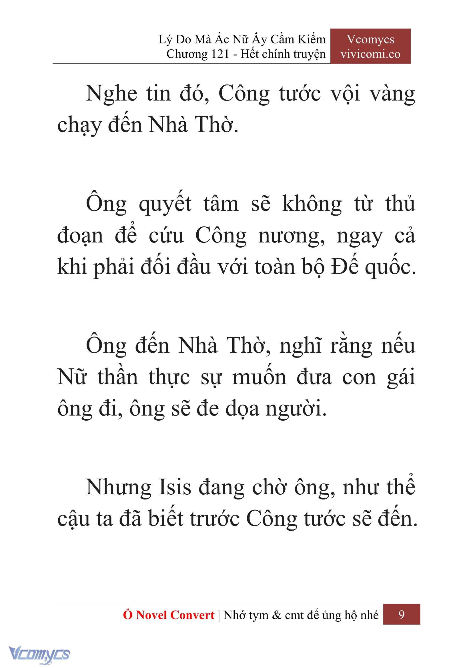 [Novel] Lý Do Mà Ác Nữ Ấy Cầm Kiếm Chap 121 - Trang 2