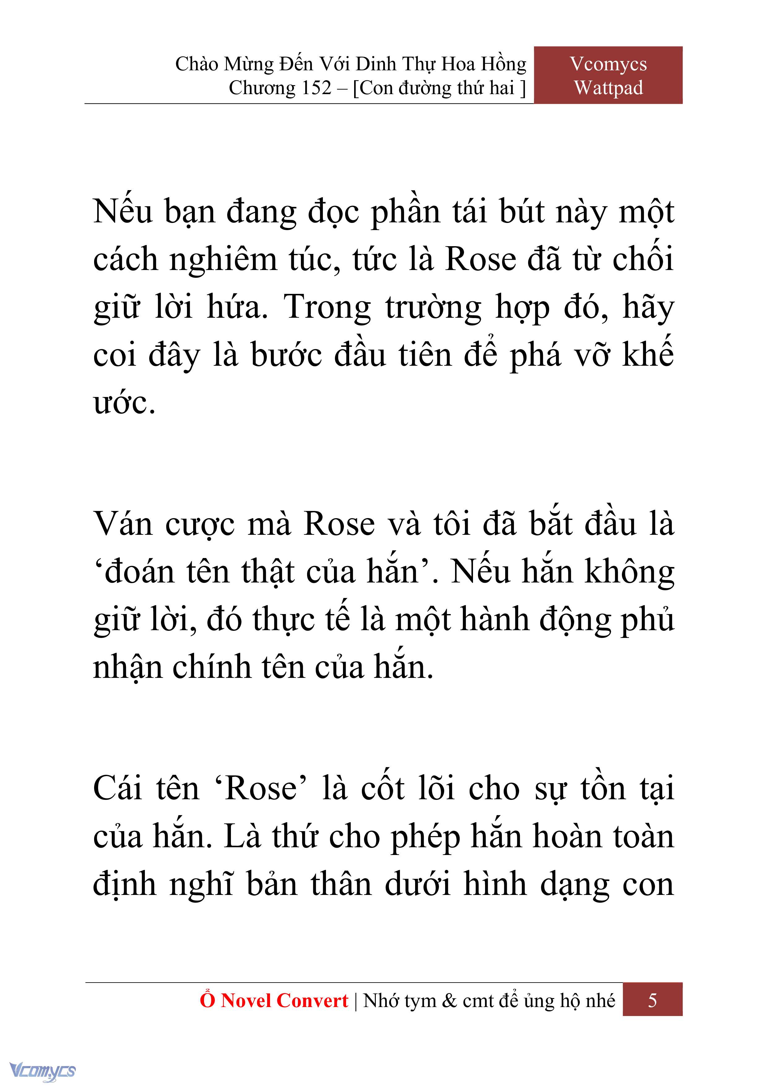 [Novel] Chào Mừng Đến Với Dinh Thự Hoa Hồng Chap 152 - Trang 2