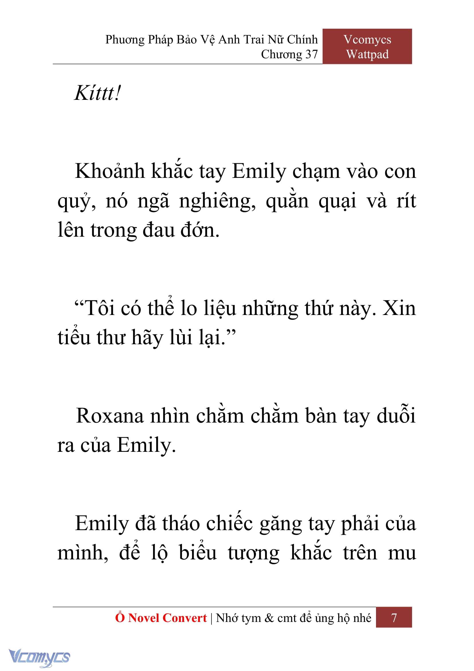 [Novel] Phương Pháp Bảo Vệ Anh Trai Nữ Chính Chap 37 - Trang 2
