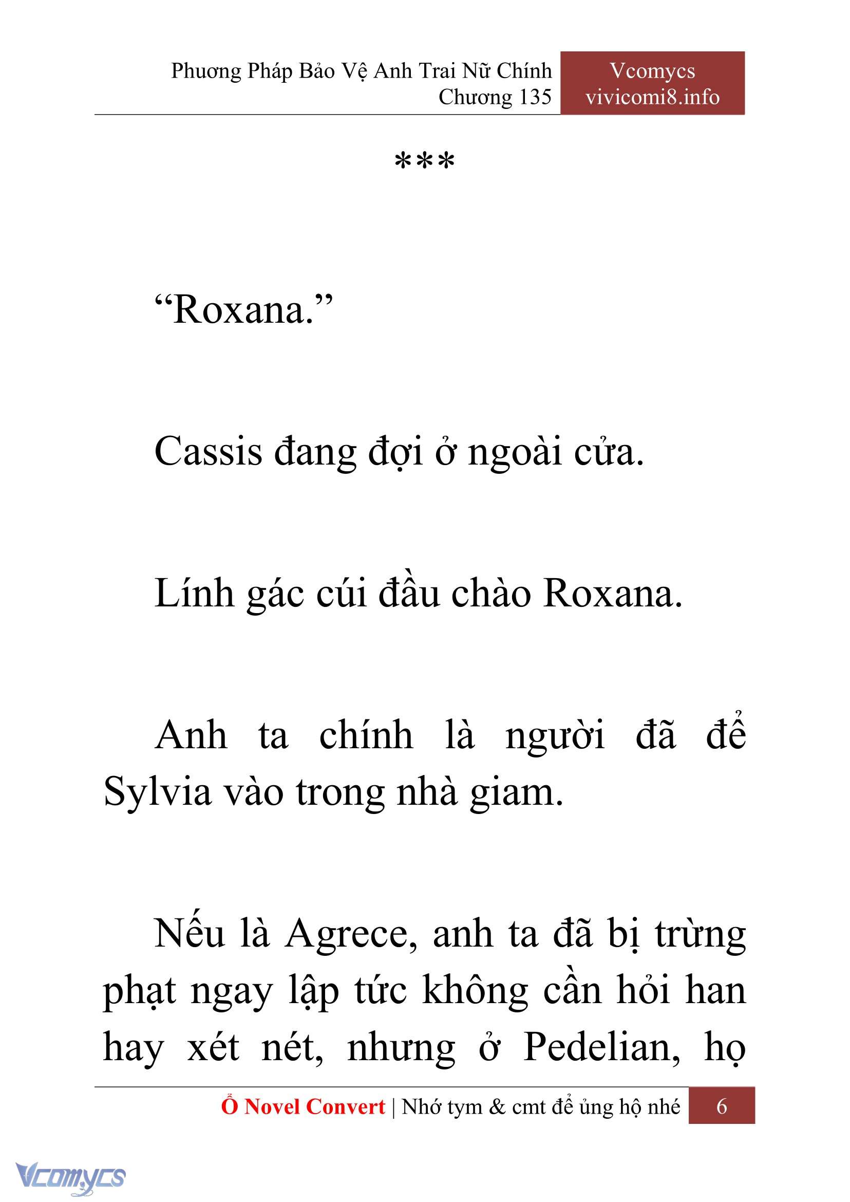 [Novel] Phương Pháp Bảo Vệ Anh Trai Nữ Chính Chap 135 - Trang 2
