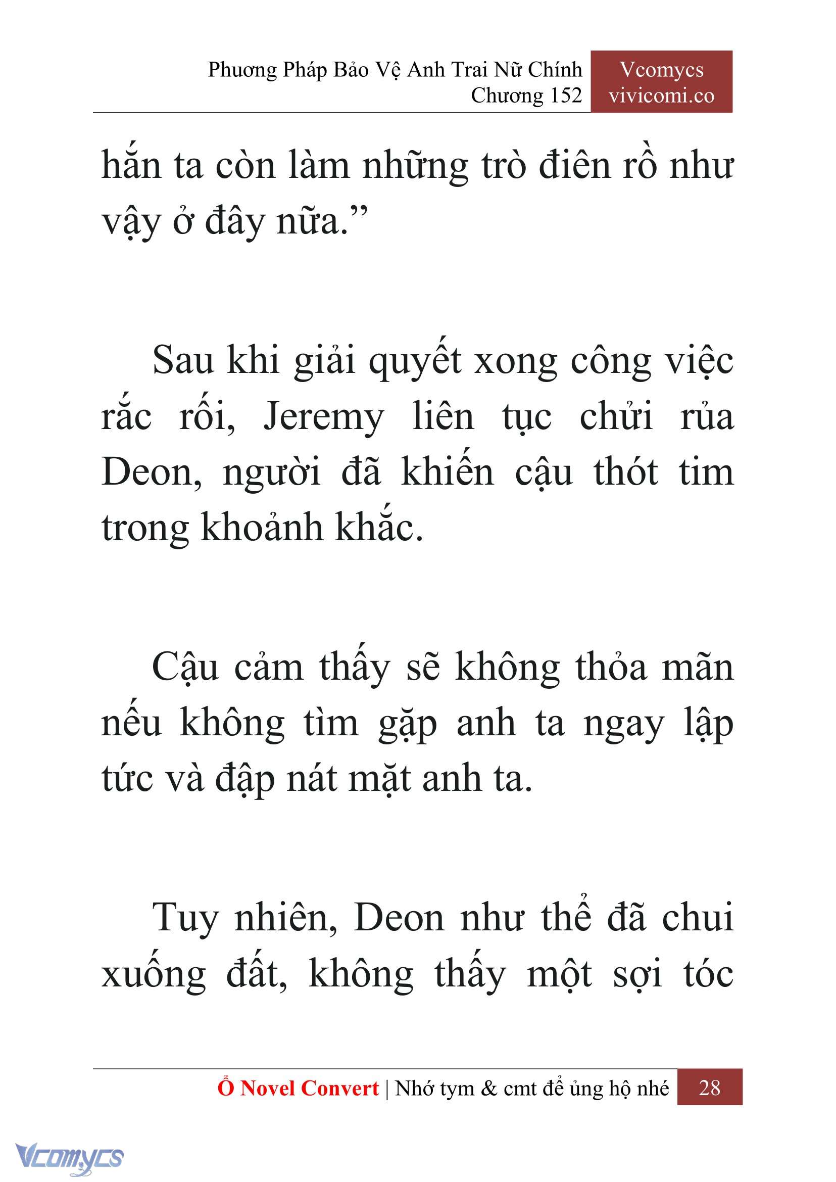 [Novel] Phương Pháp Bảo Vệ Anh Trai Nữ Chính Chap 152 - Trang 2