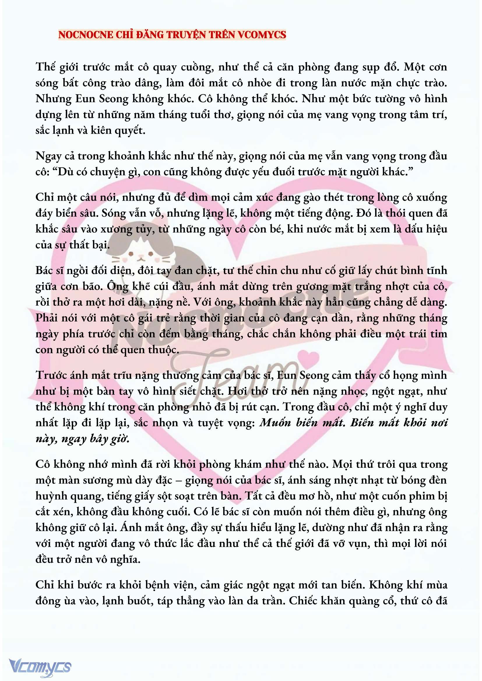 [NOVEL] CHÚNG TA KẾT THÚC VÀO MÙA THU Chap 1 - Next Chap 2