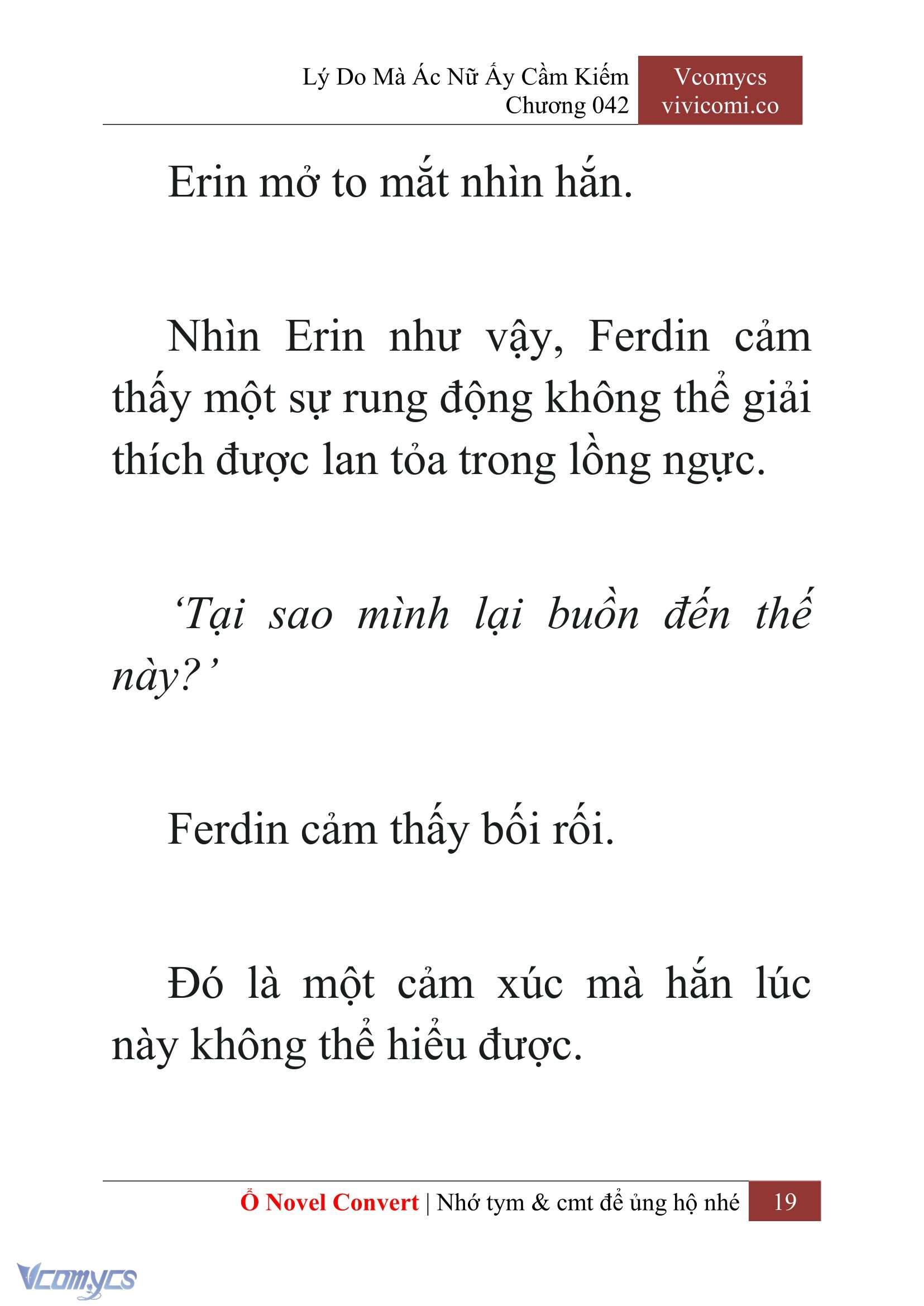 [Novel] Lý Do Mà Ác Nữ Ấy Cầm Kiếm Chap 42 - Next Chap 43