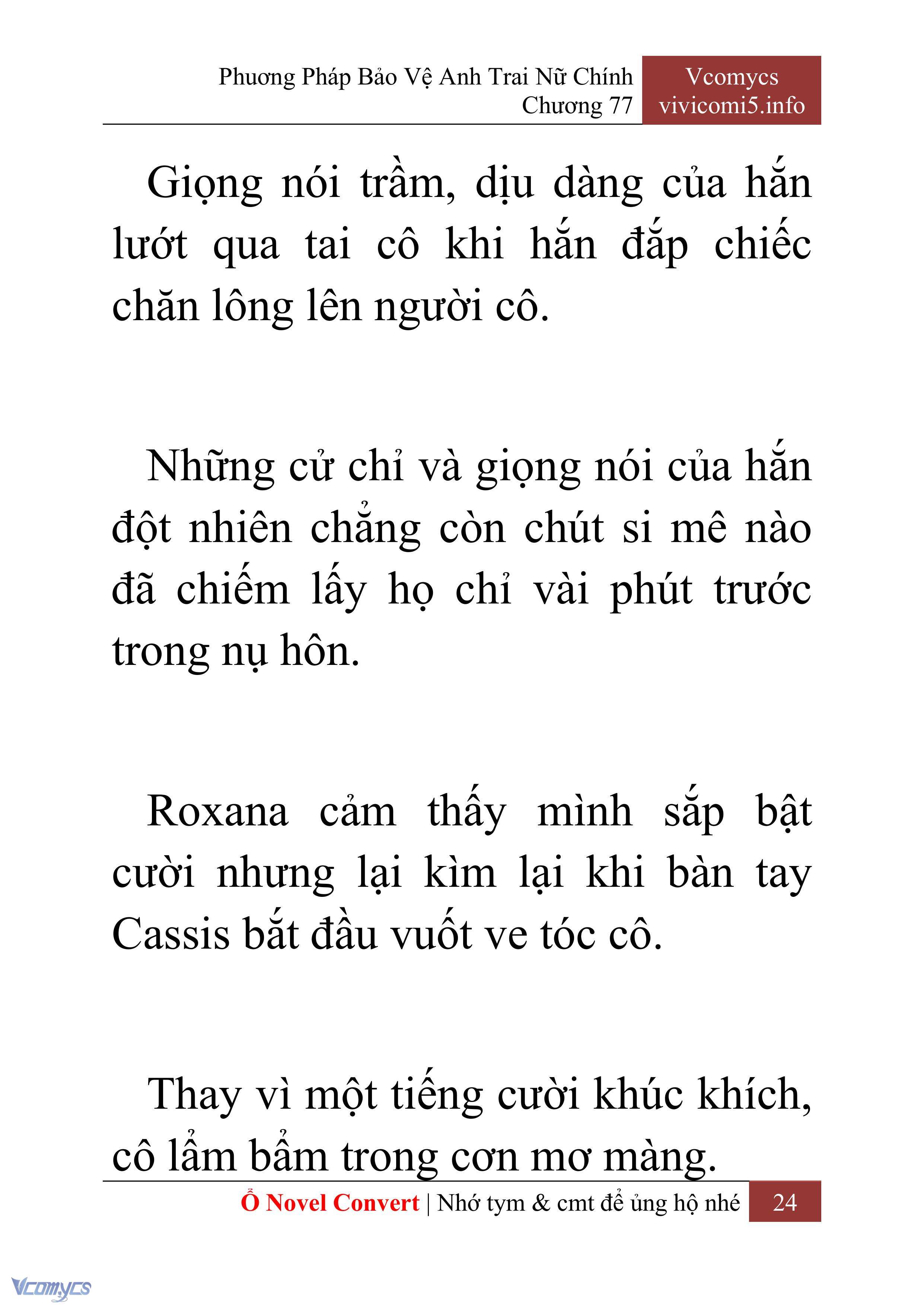 [Novel] Phương Pháp Bảo Vệ Anh Trai Nữ Chính Chap 77 - Trang 2