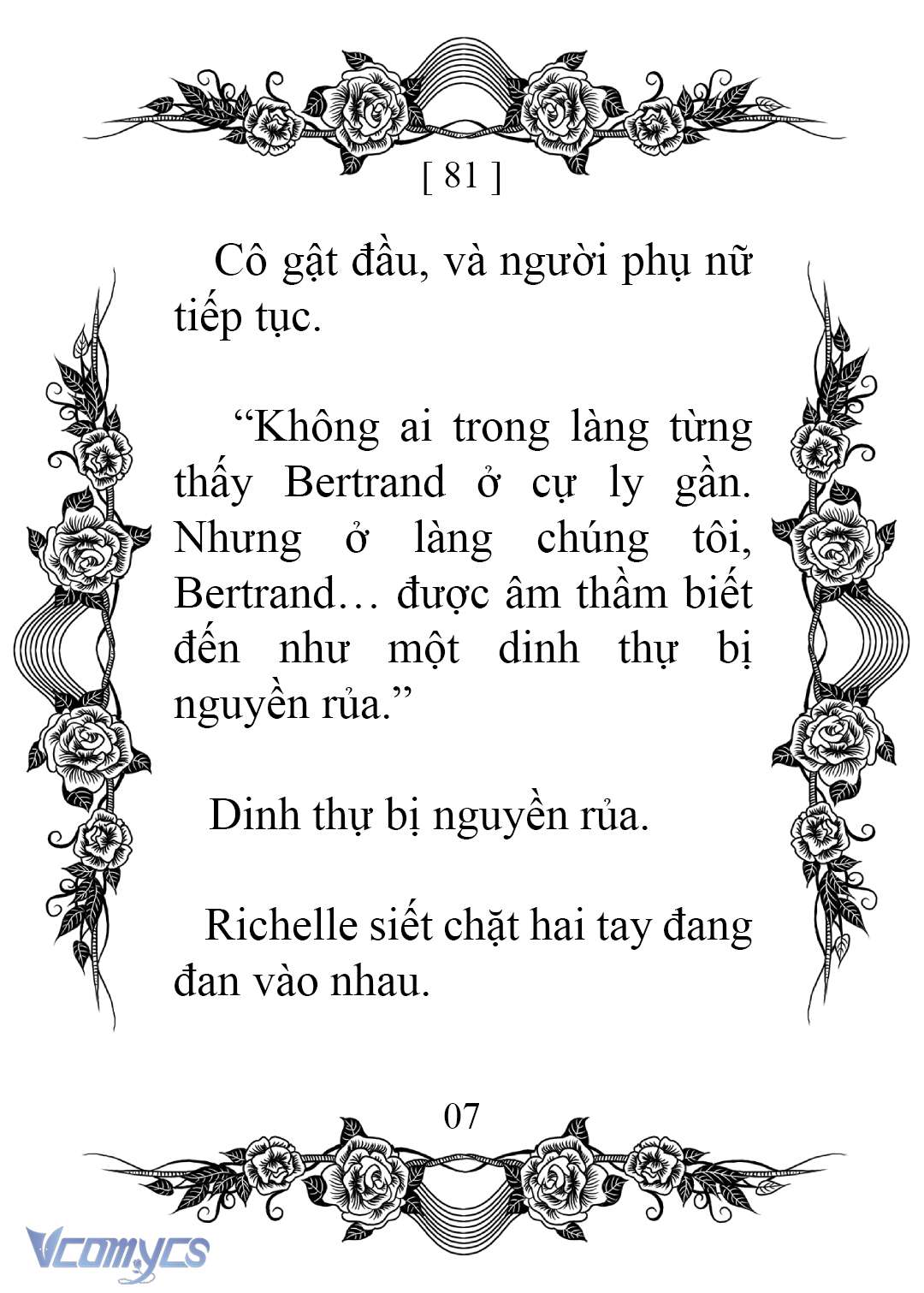 [Novel] Chào Mừng Đến Với Dinh Thự Hoa Hồng Chap 81 - Trang 2