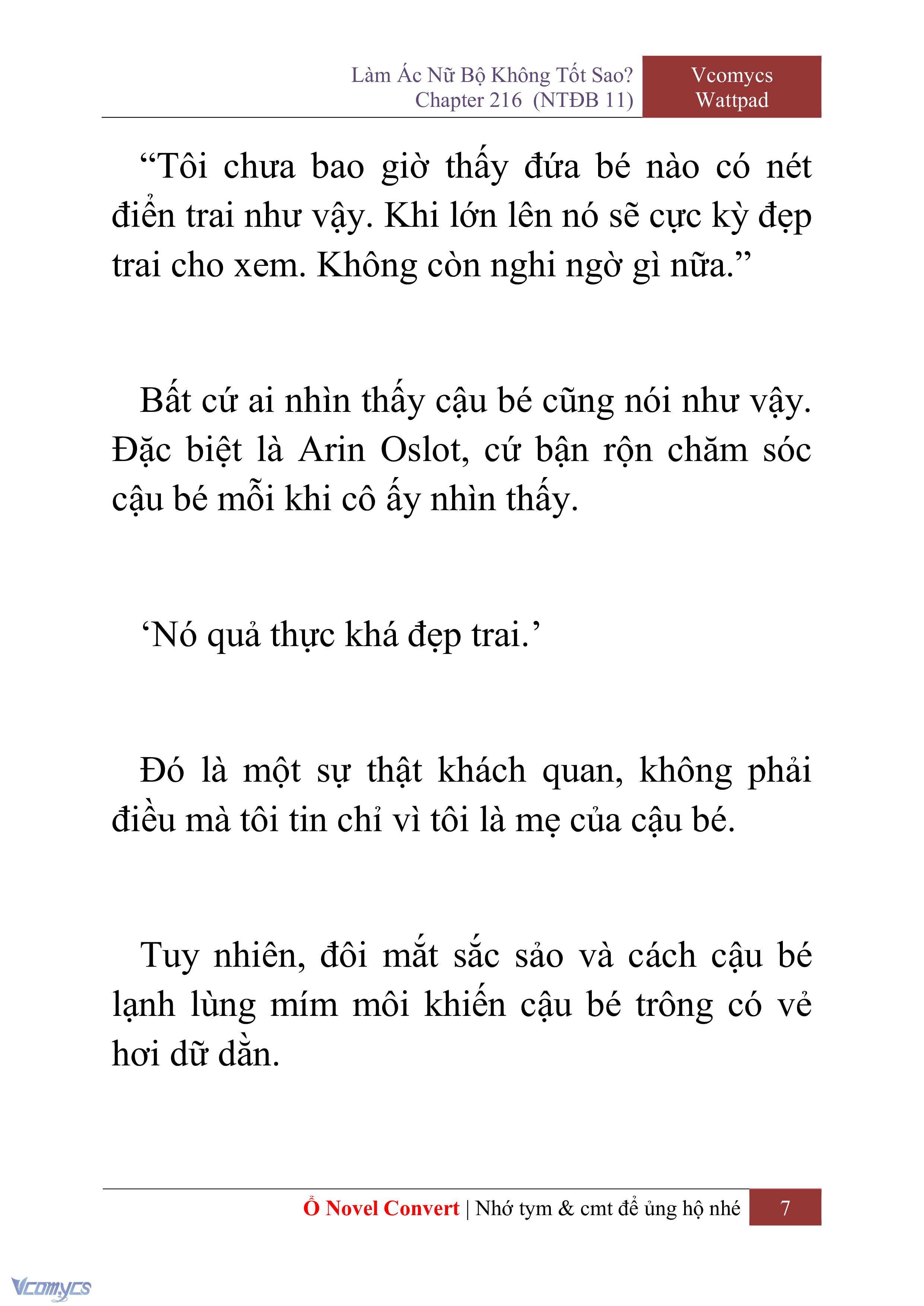 [Novel] Làm Ác Nữ Bộ Không Tốt Sao? Chap 216 - Trang 2