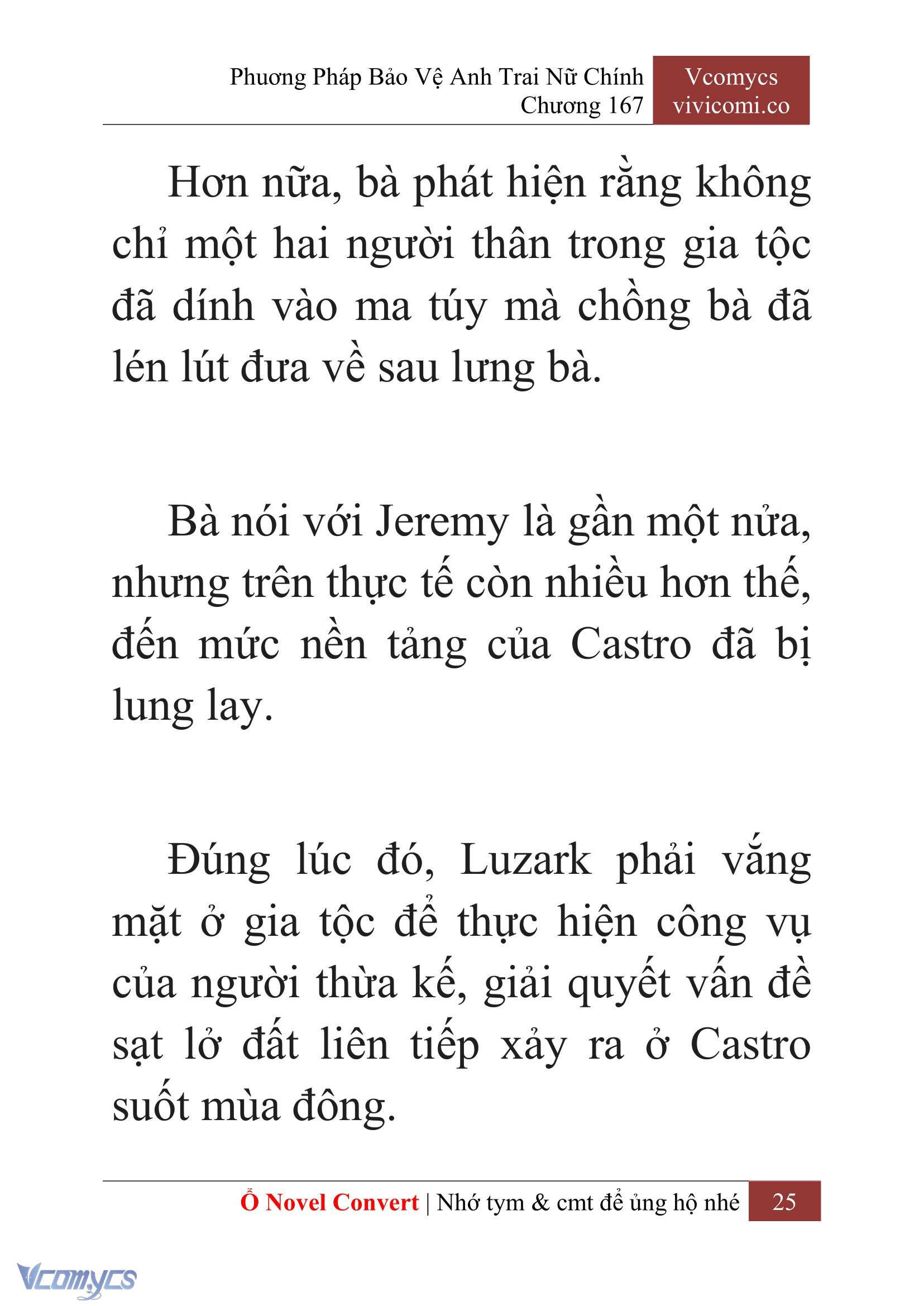 [Novel] Phương Pháp Bảo Vệ Anh Trai Nữ Chính Chap 167 - Trang 2