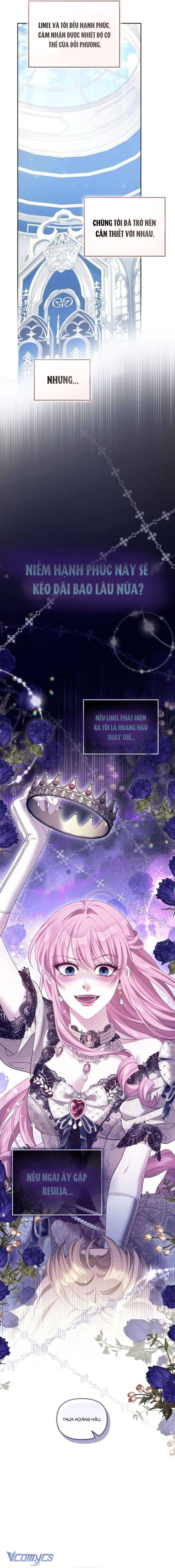 Tôi Đã Trải Qua Đêm Đầu Tiên Dù Chỉ Là Hoàng Hậu Thay Thế Chap 30 - Trang 2