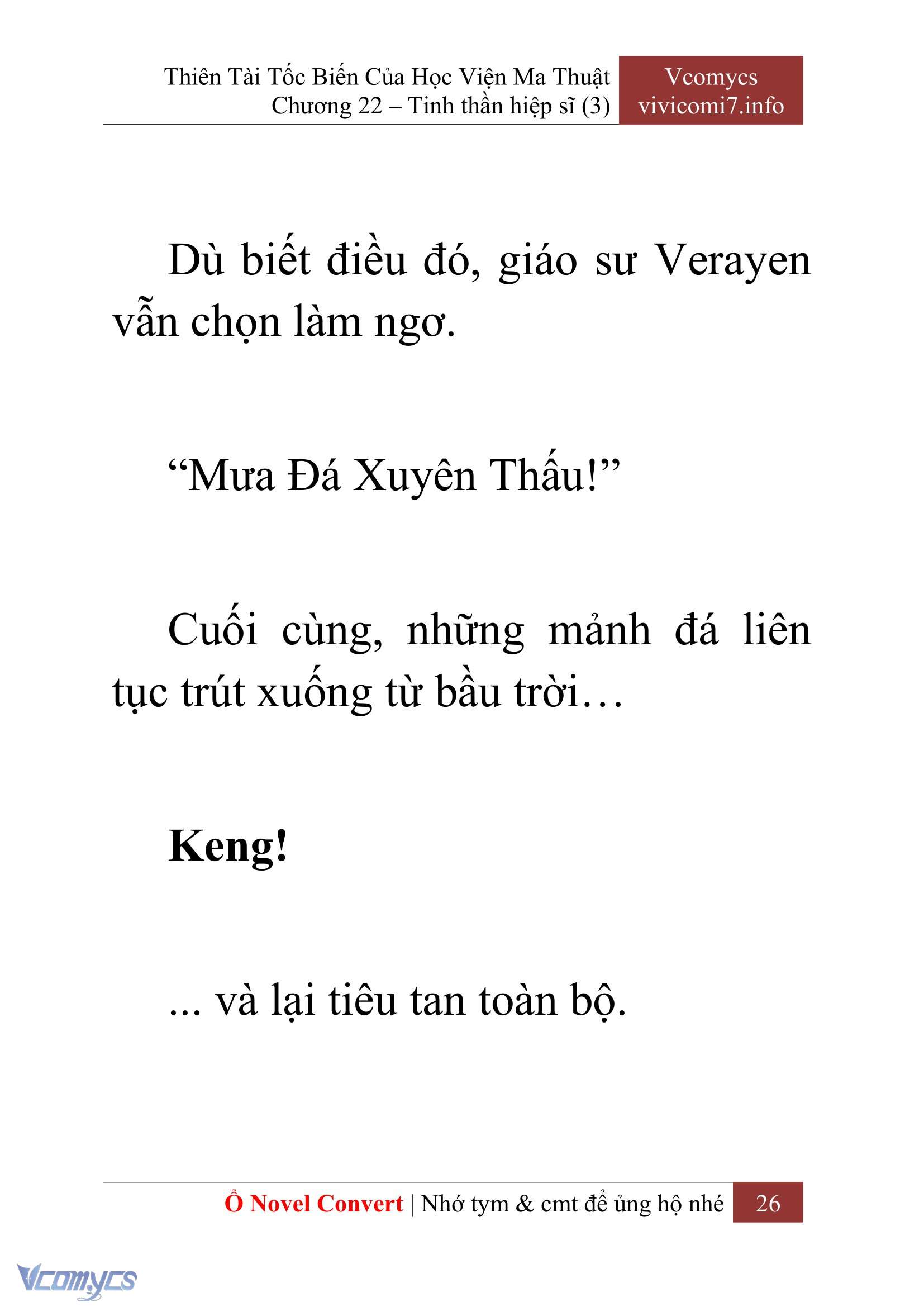 [Novel] Thiên Tài Tốc Biến Của Học Viện Ma Thuật Chap 22 - Trang 2