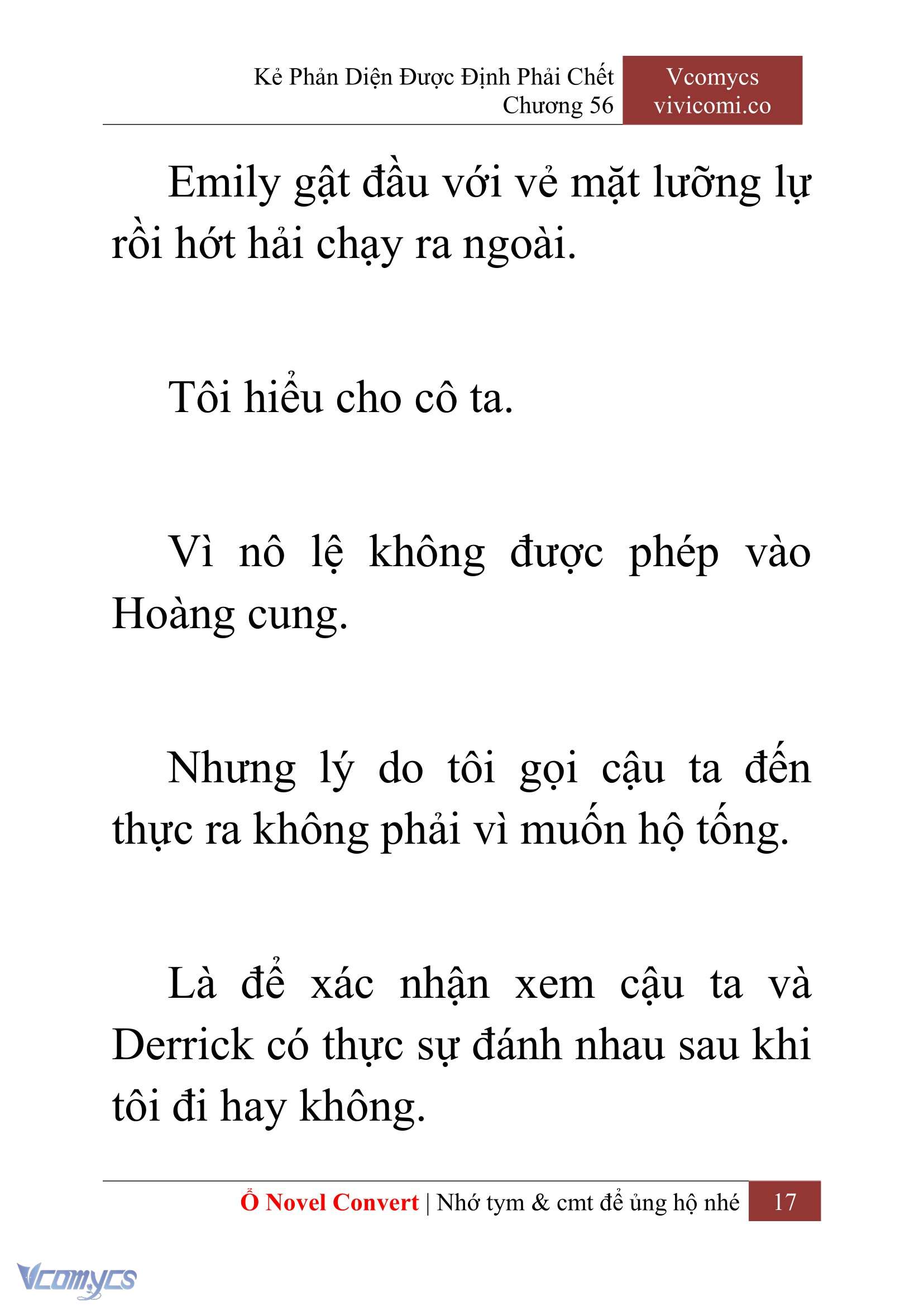 [Novel] Kẻ Phản Diện Được Định Phải Chết Chap 56 - Trang 2