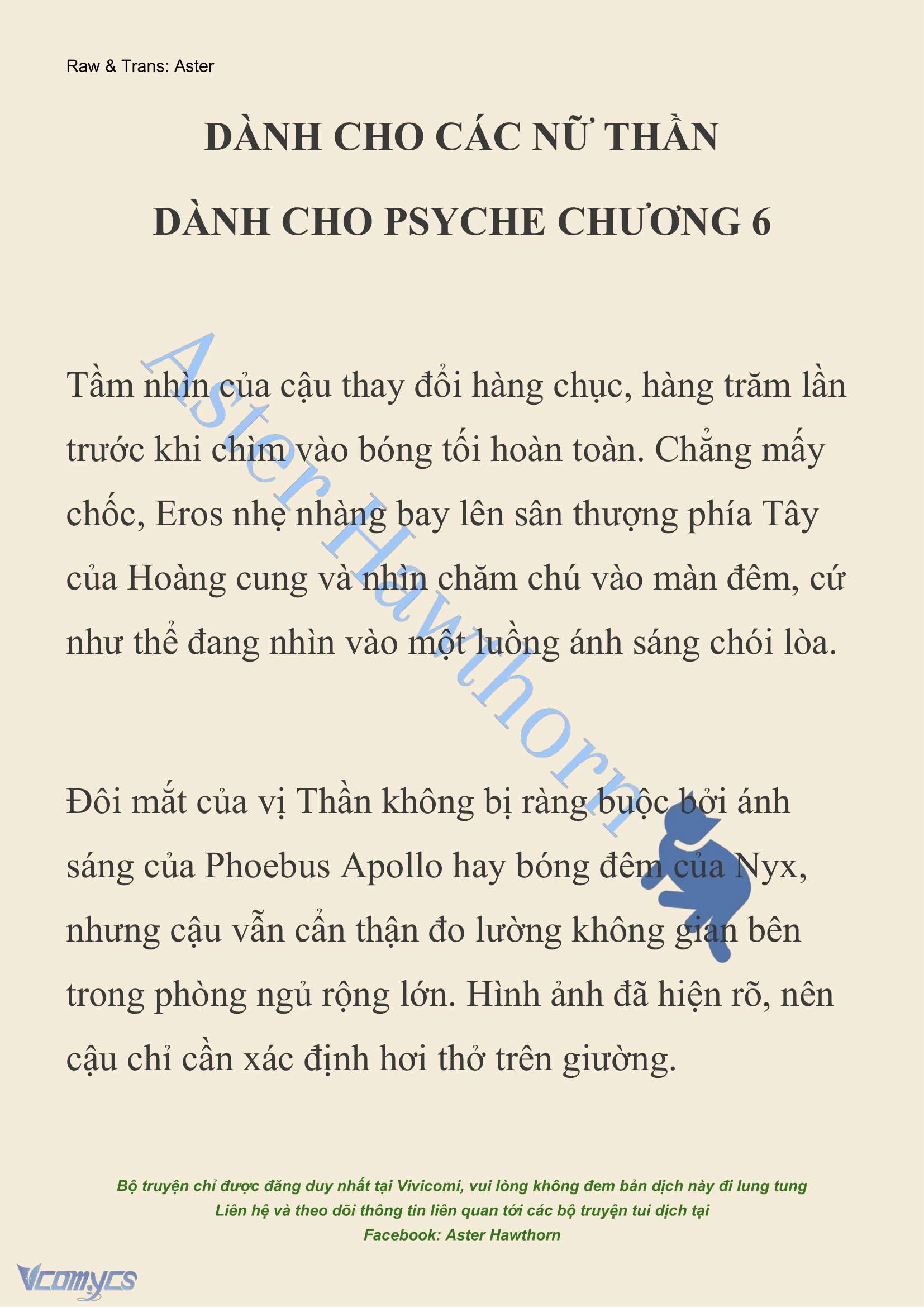 [NOVEL] Dành Cho Các Nữ Thần: Dành cho Psyche Chap 6 - Trang 2