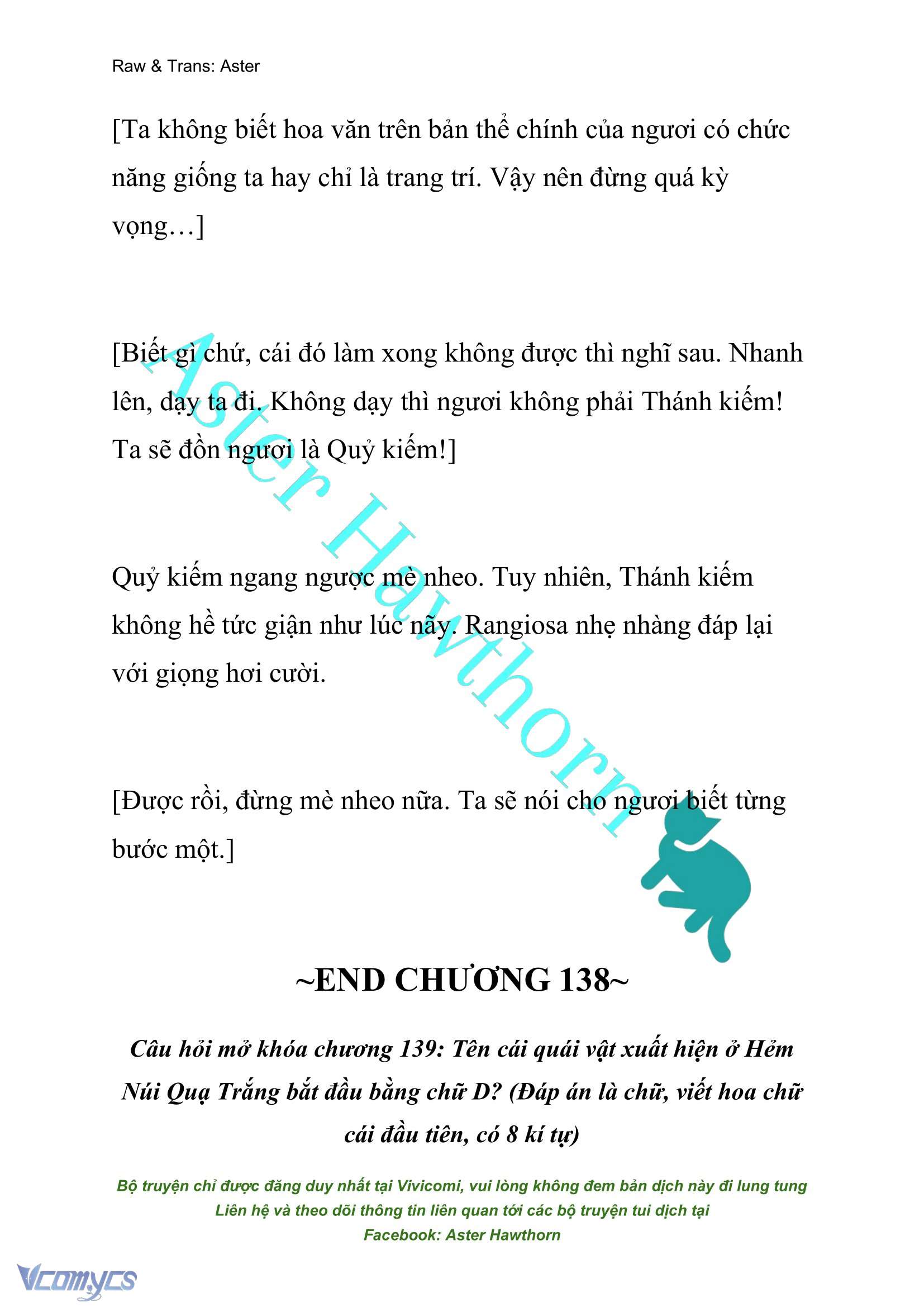 [NOVEL] Đóa Hoa Cầm Kiếm Chap 138 - Trang 2