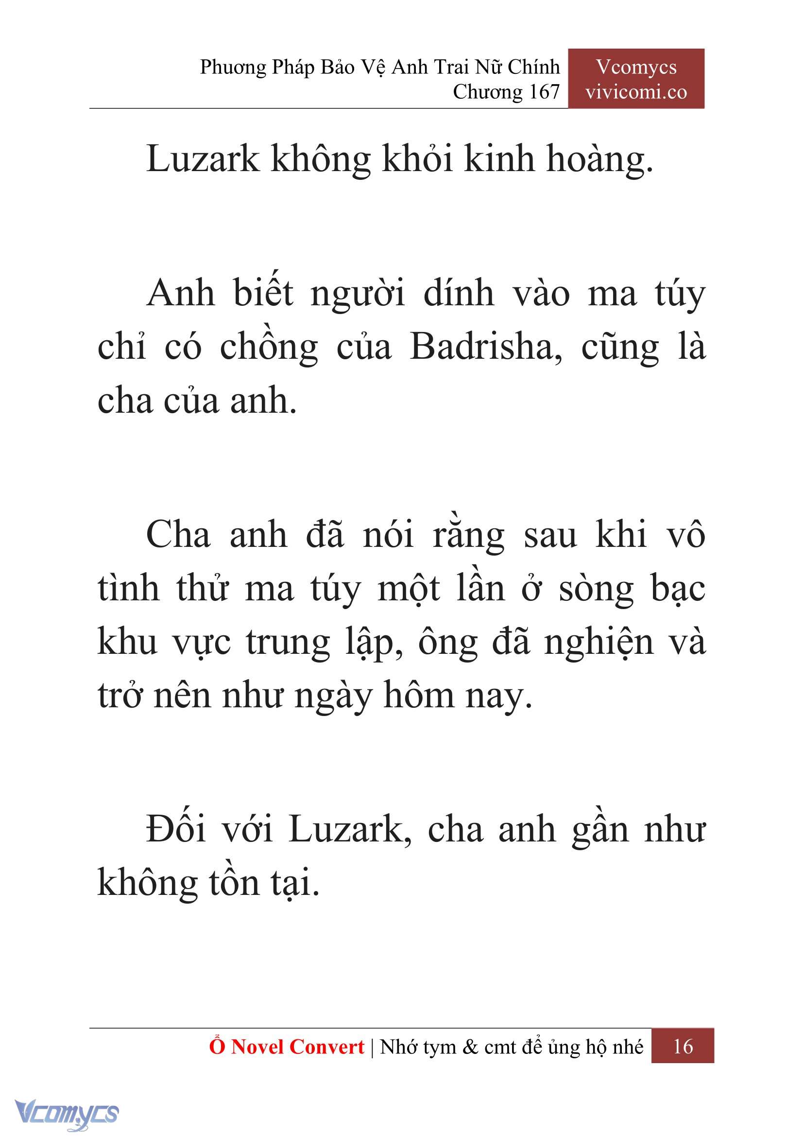 [Novel] Phương Pháp Bảo Vệ Anh Trai Nữ Chính Chap 167 - Trang 2