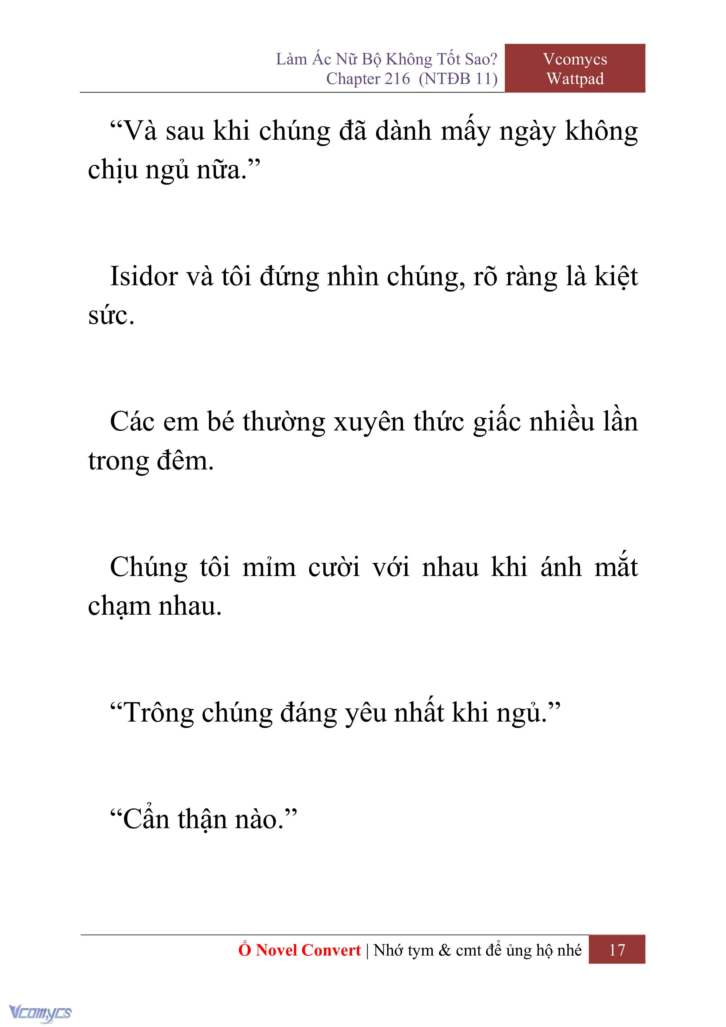 [Novel] Làm Ác Nữ Bộ Không Tốt Sao? Chap 216 - Trang 2